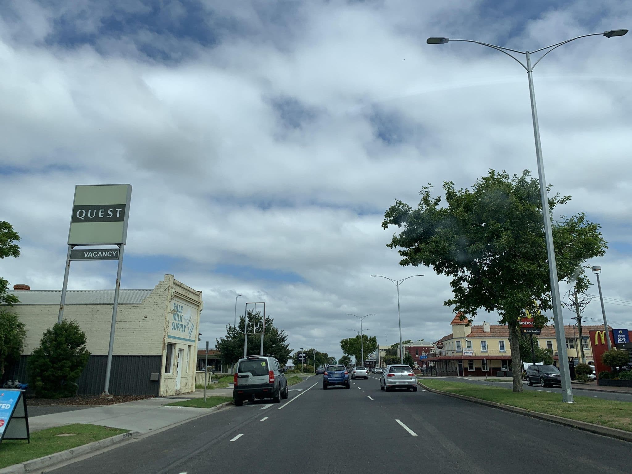 Street view near Quest Serviced Apartments, Sale — © diacritic (CC BY-SA · Mapillary)