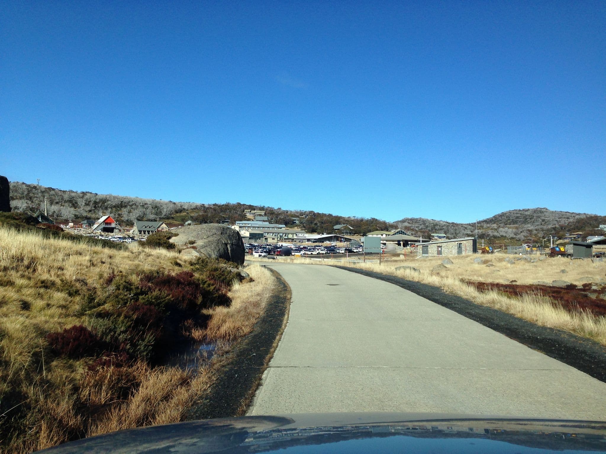 Street view near Maranatha Lodge (Thirroul Ski Club), Kosciuszko National Park — © Mitch_Australia (CC BY-SA · Mapillary)