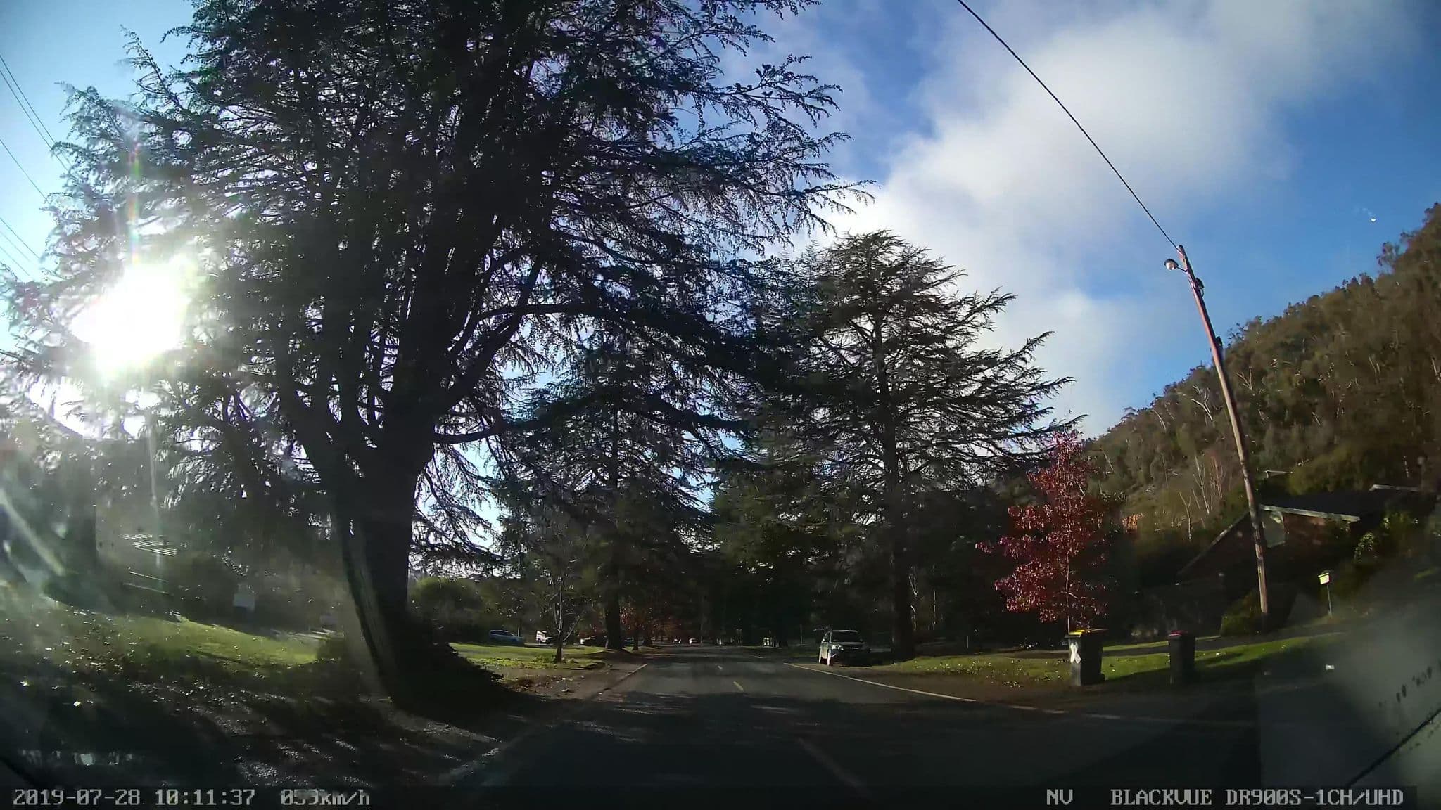 Street view near Delany Lodge, Bright — © eneerhut (CC BY-SA · Mapillary)