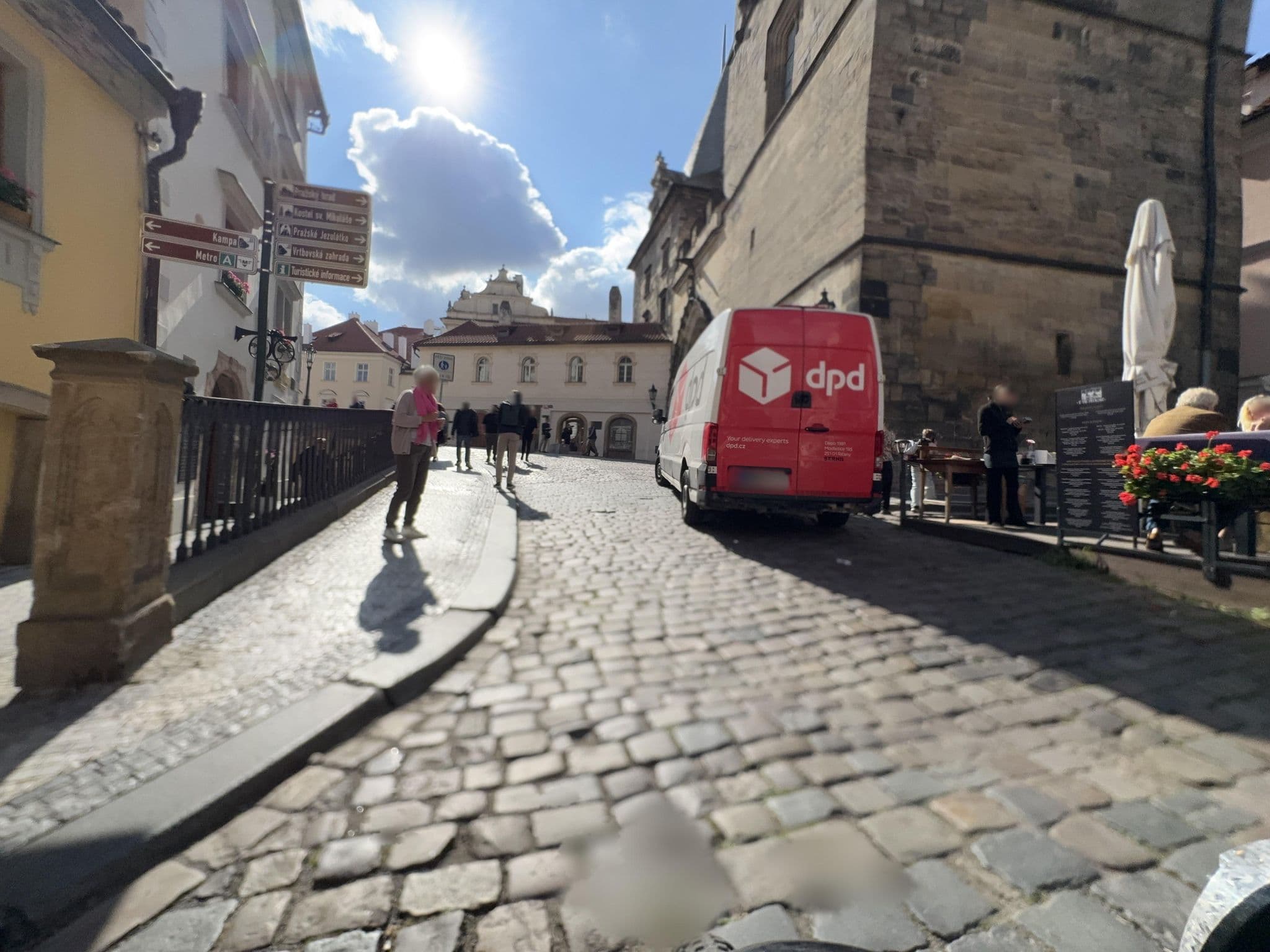 Street view near Hotel Bishop's House, Malá Strana — © ondrejlopatka (CC BY-SA · Mapillary)