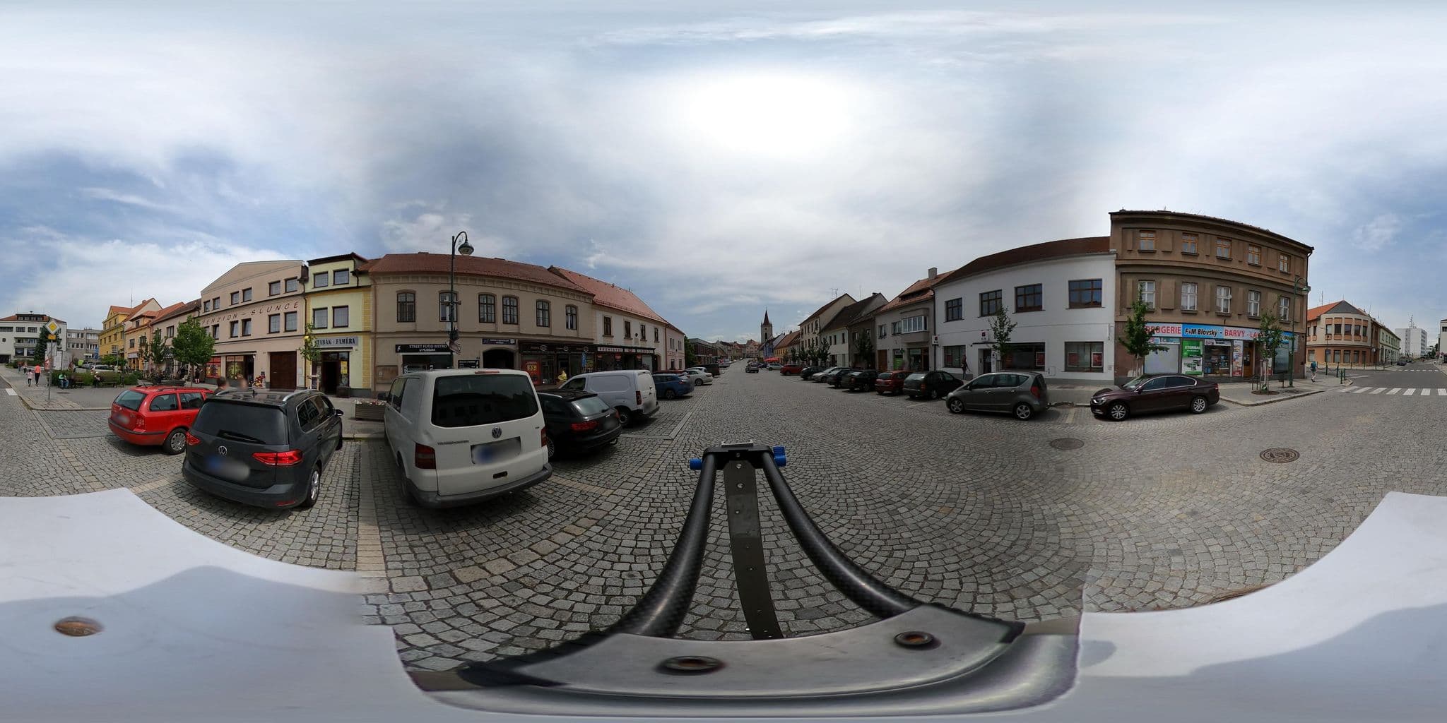 Street view near Penzion Slunce, Blatná — © wegavision (CC BY-SA · Mapillary)