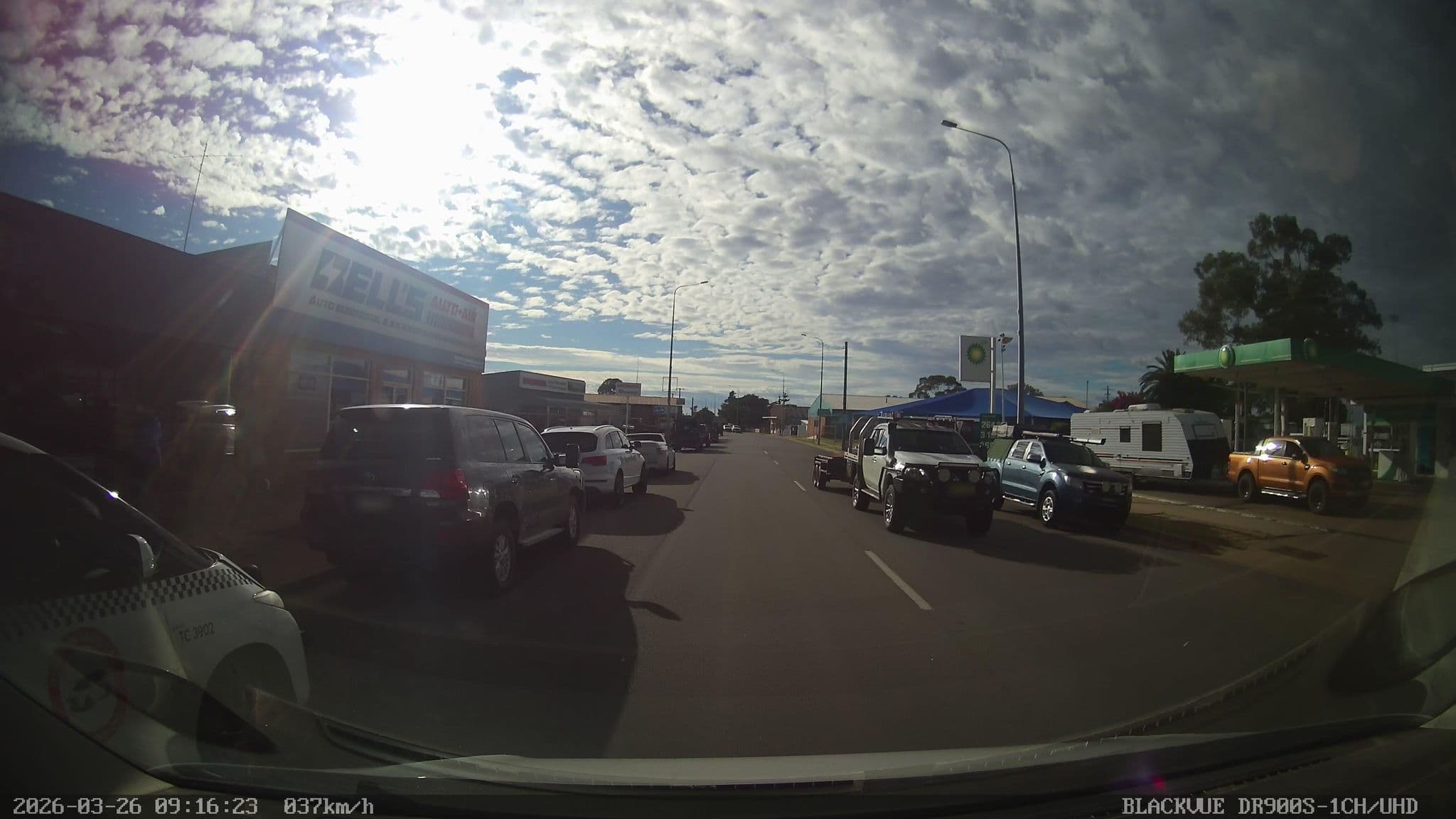 Street view near Ambassador True Blue Motel, West Wyalong — © bob3bob3 (CC BY-SA · Mapillary)
