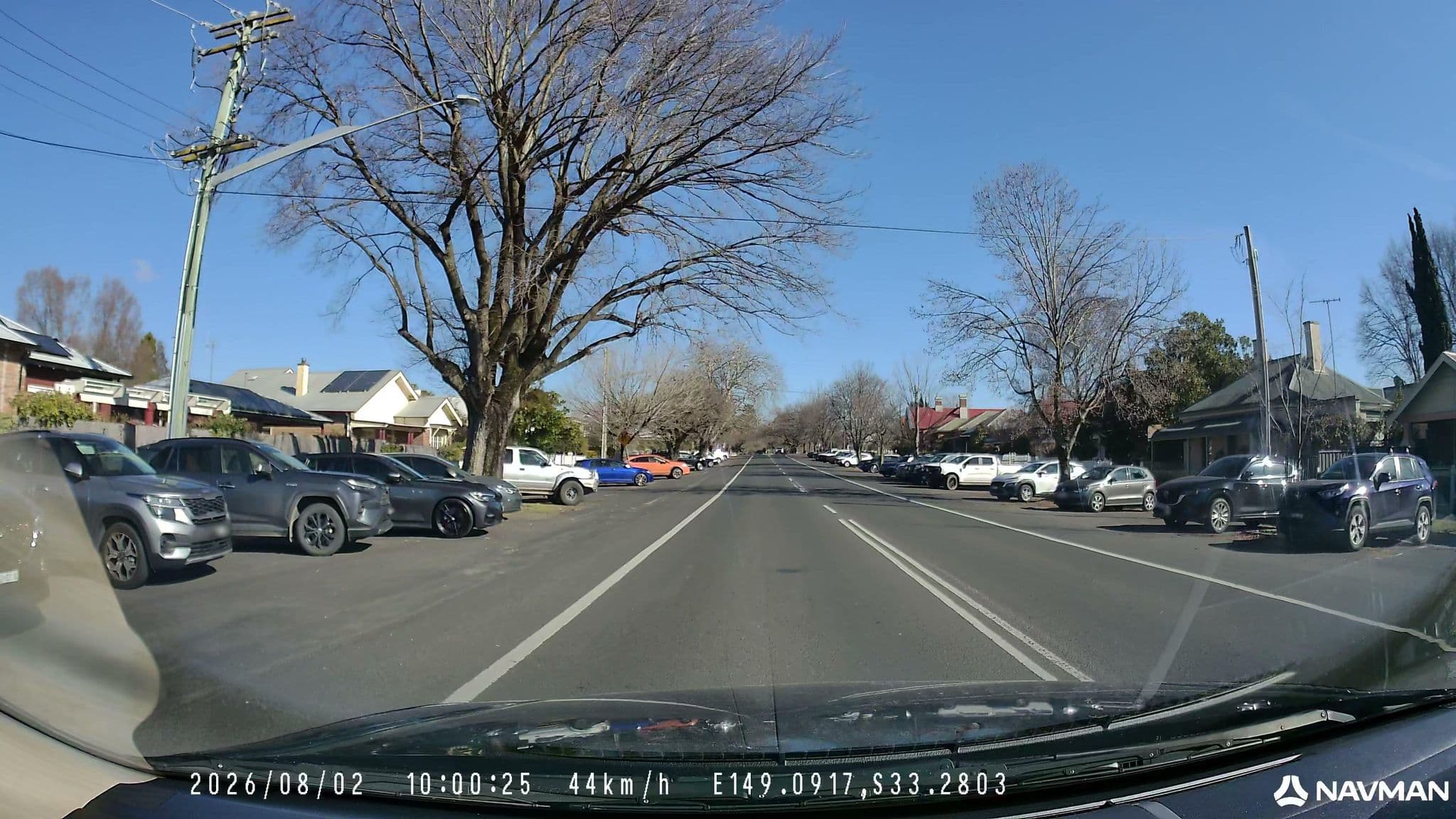 Street view near Magnolia Cottage, Orange — © CitrusMapper (CC BY-SA · Mapillary)