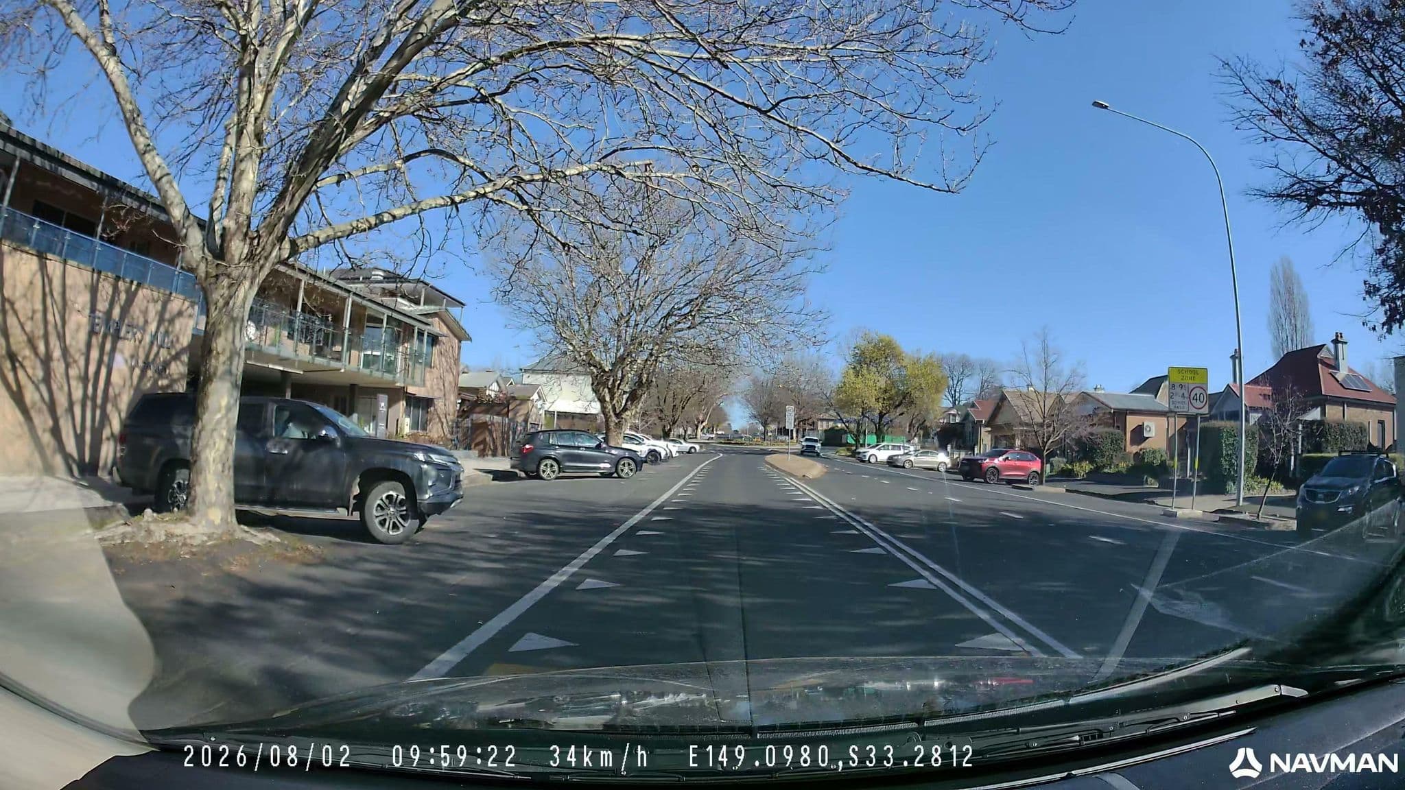 Street view near Templers Mill Motel, Orange — © CitrusMapper (CC BY-SA · Mapillary)