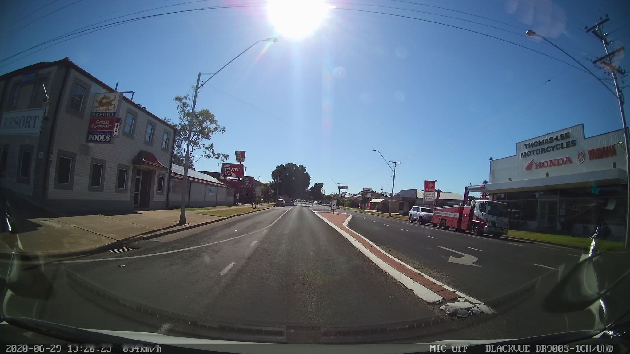 Street view near Dragon Phoenix Resort & Restaurant, Moree — © bob3bob3 (CC BY-SA · Mapillary)