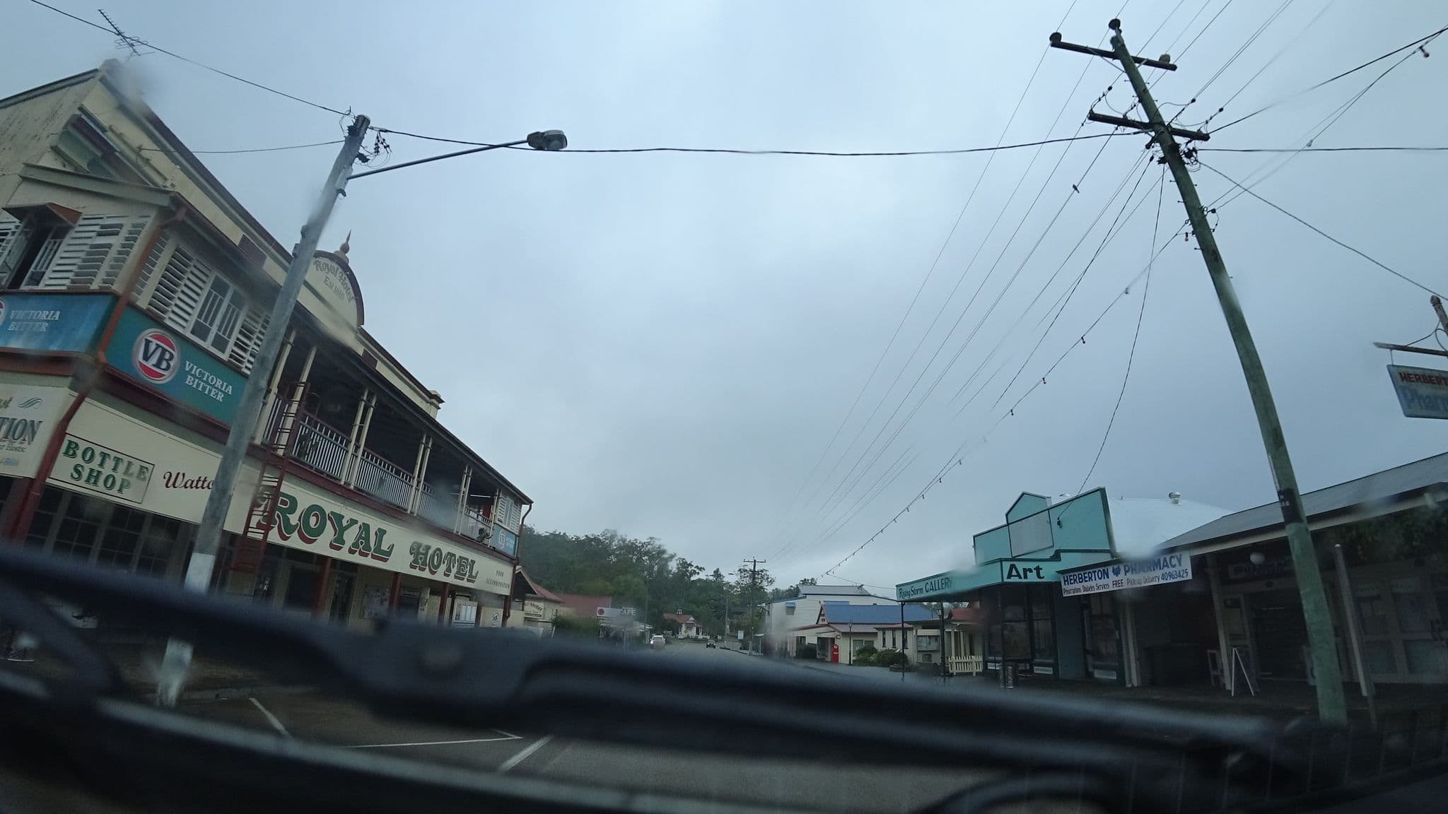 Street view near Royal Hotel Herberton, Atherton — © vagrant42 (CC BY-SA · Mapillary)