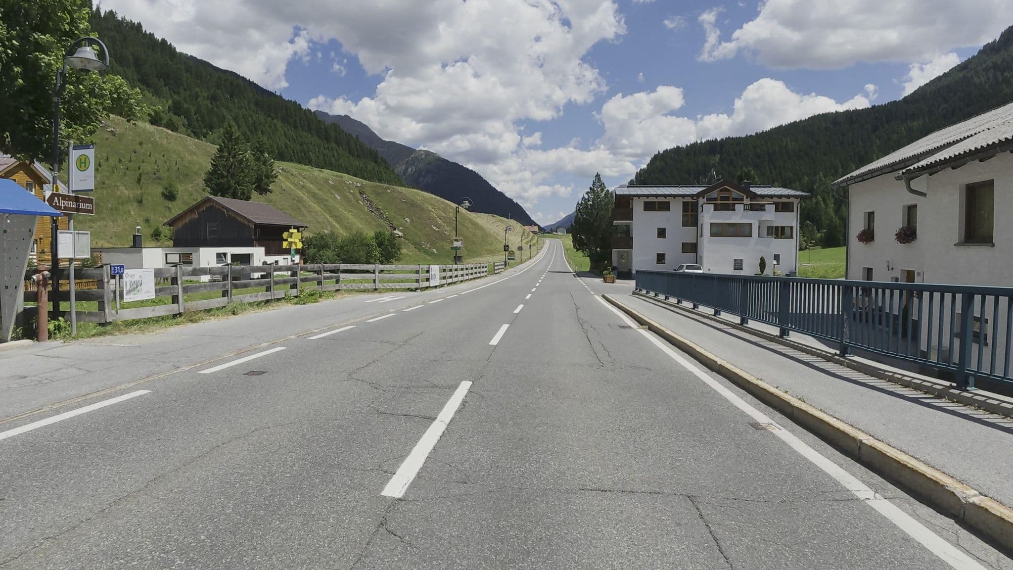 Street view near Fila-Hof, Ischgl
