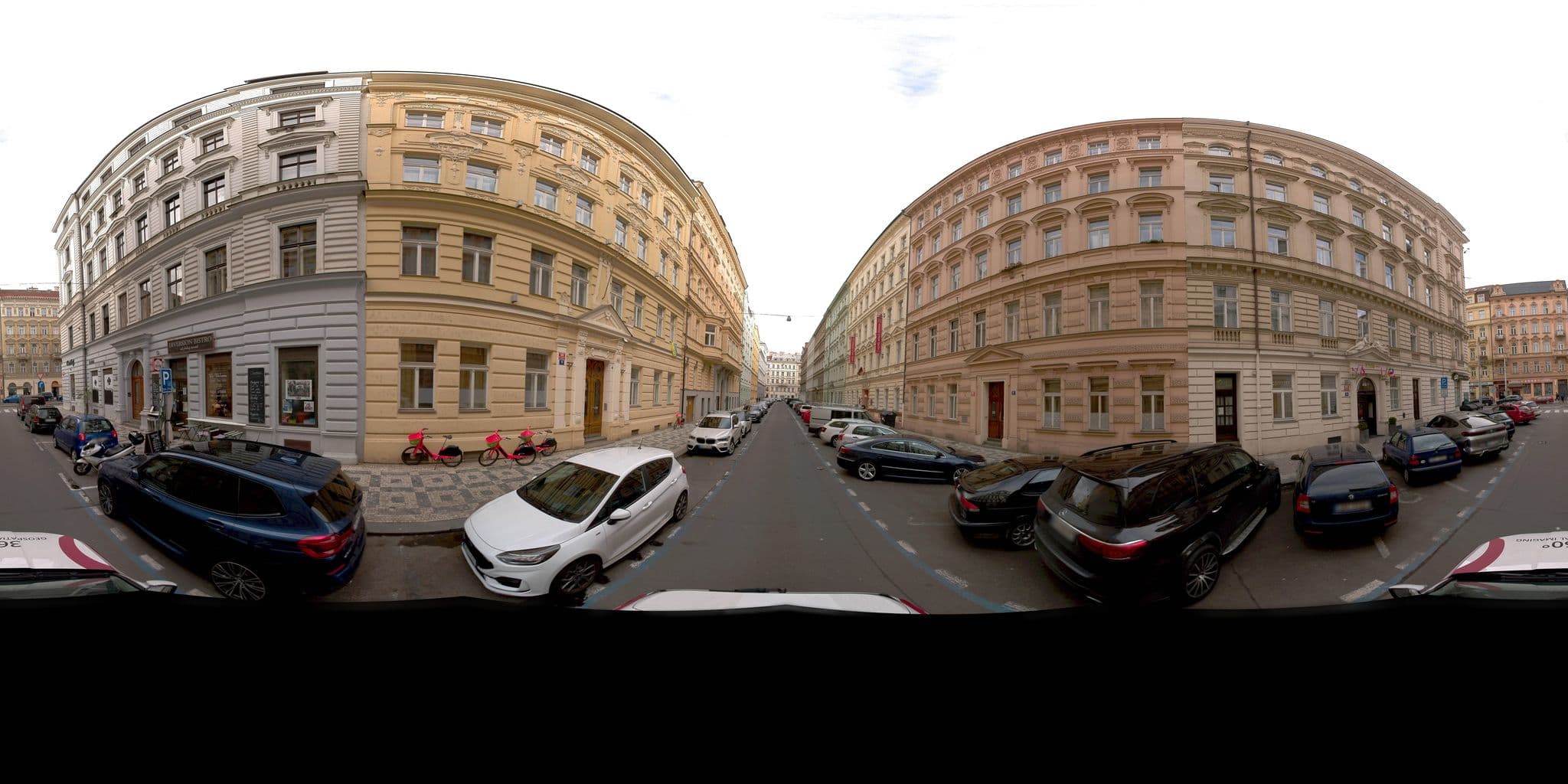 Street view near Hotel Residence Malá Strana, Malá Strana — © jeffreymartin (CC BY-SA · Mapillary)