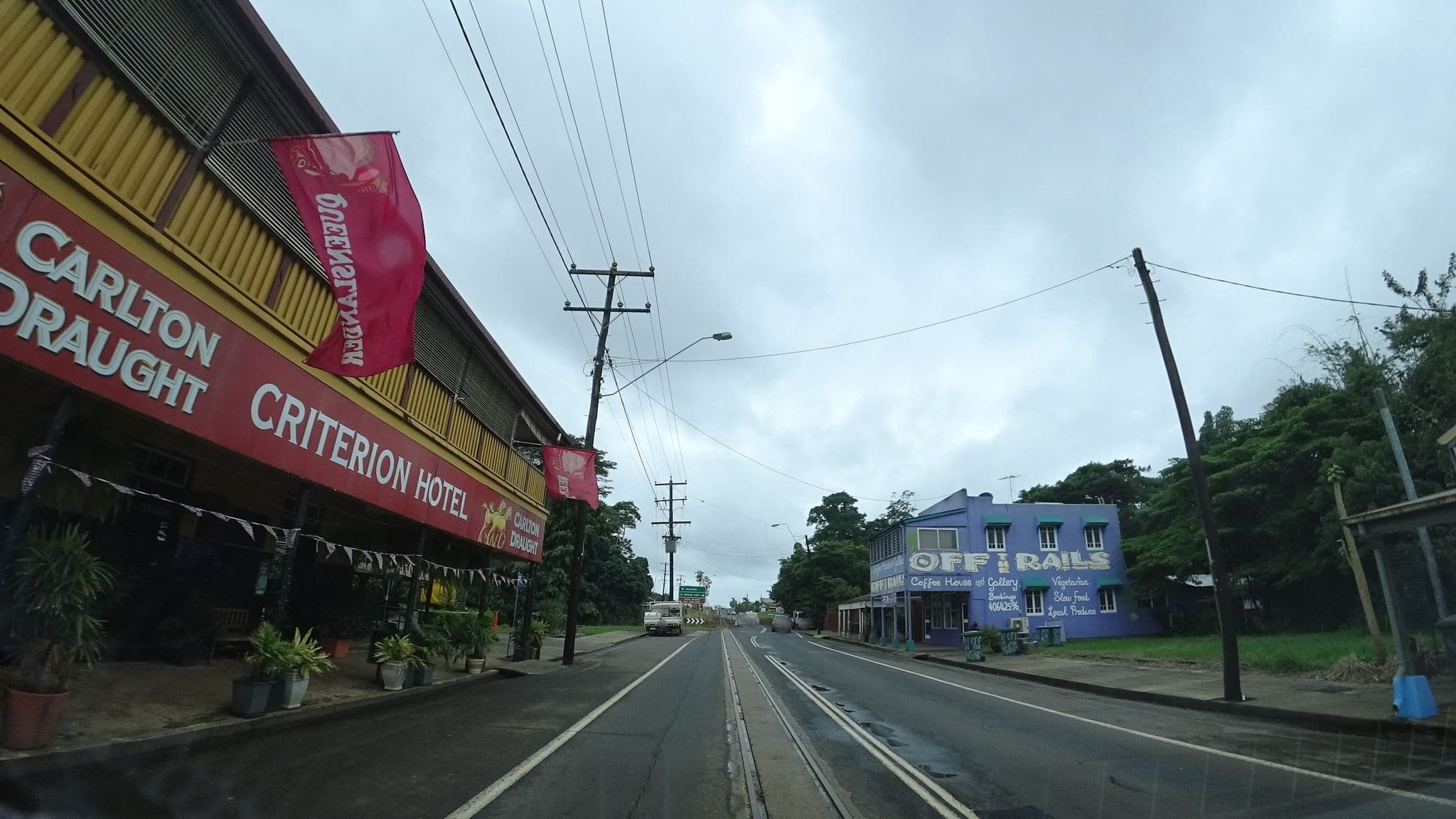Street view near Criterion Hotel South Johnstone, East Innisfail — © vagrant42 (CC BY-SA · Mapillary)