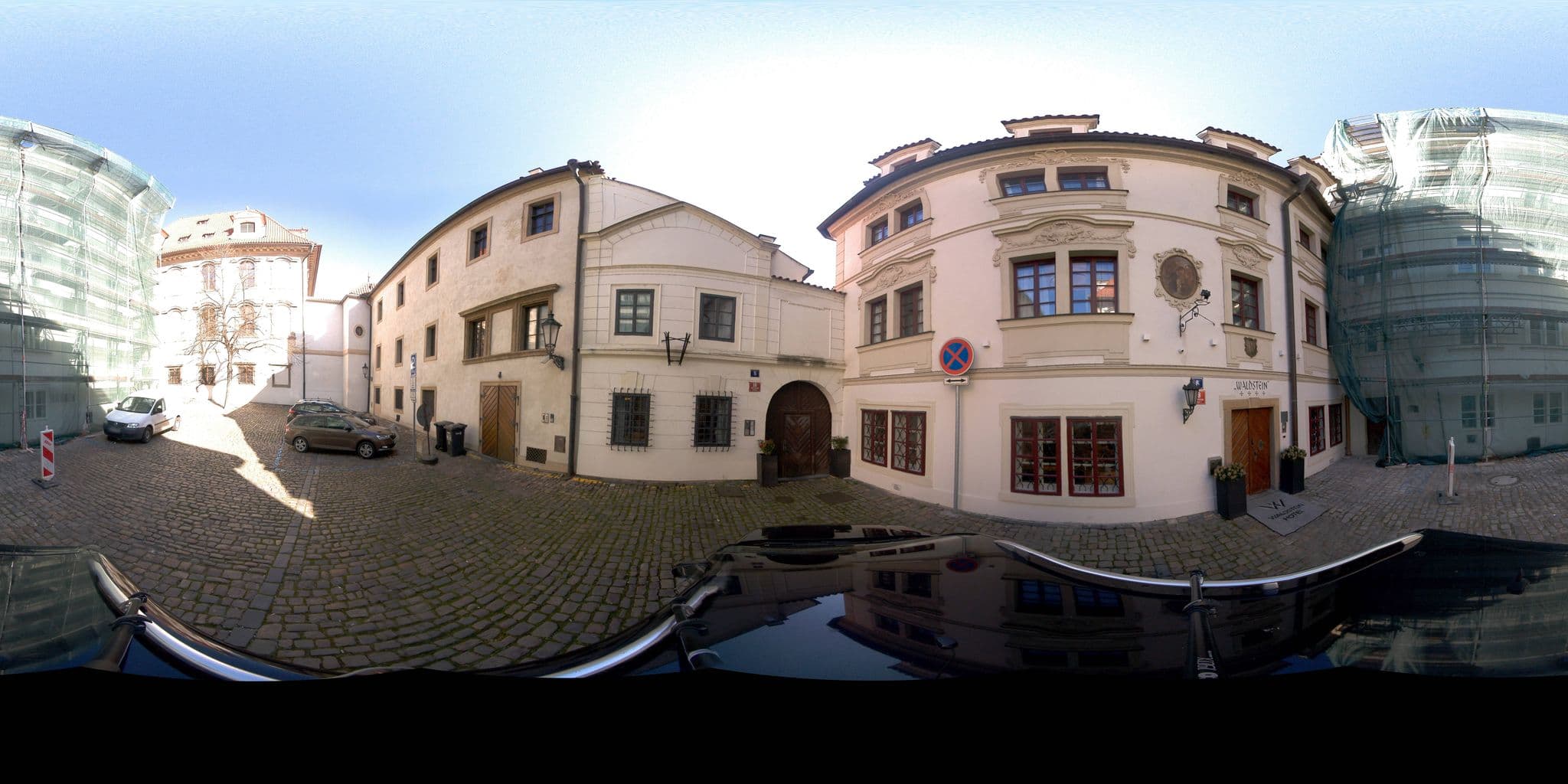 Street view near Hotel Waldstein, Malá Strana — © jeffreymartin (CC BY-SA · Mapillary)