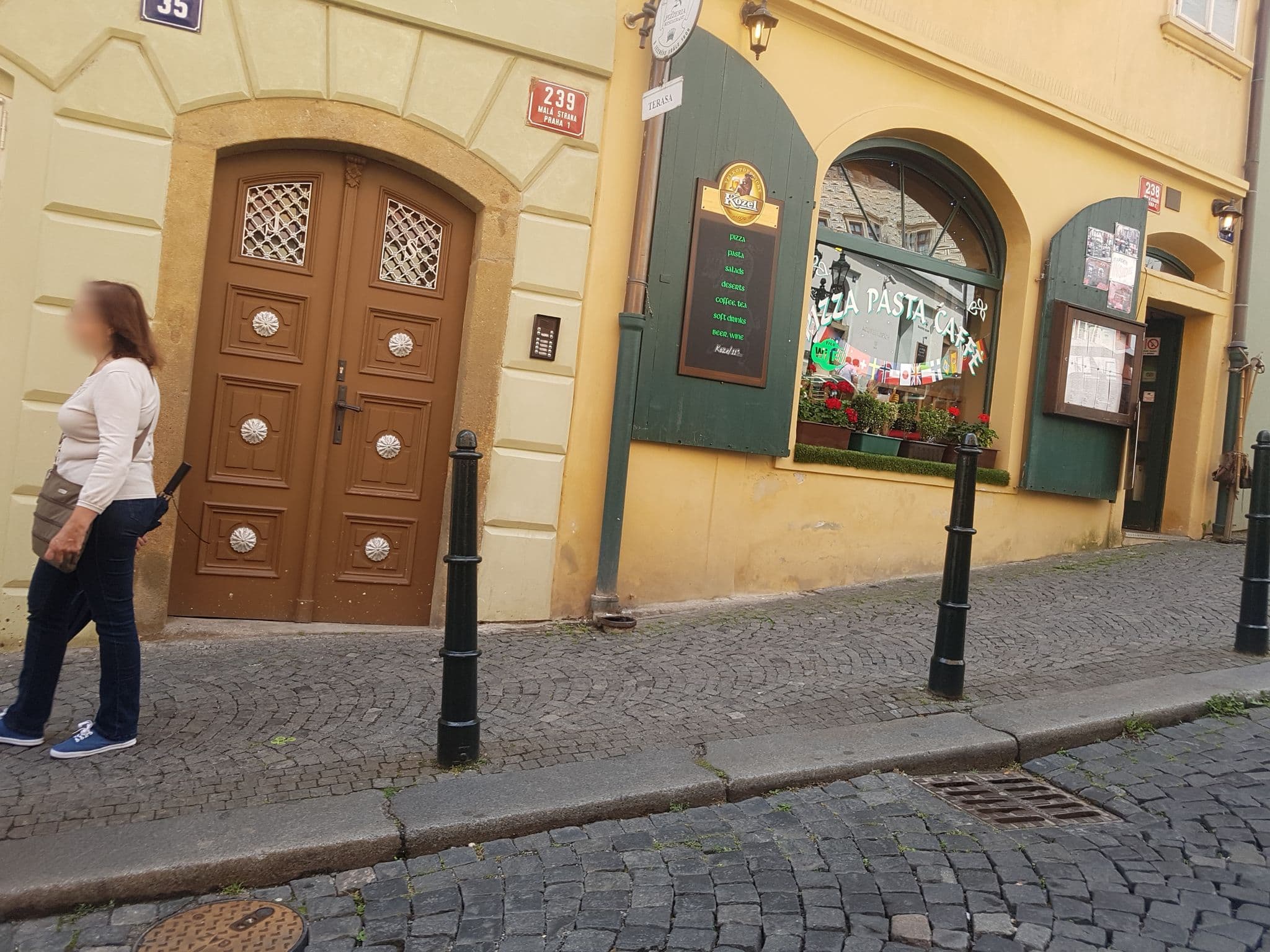 Street view near Bijou de Prague, Malá Strana — © pbb (CC BY-SA · Mapillary)
