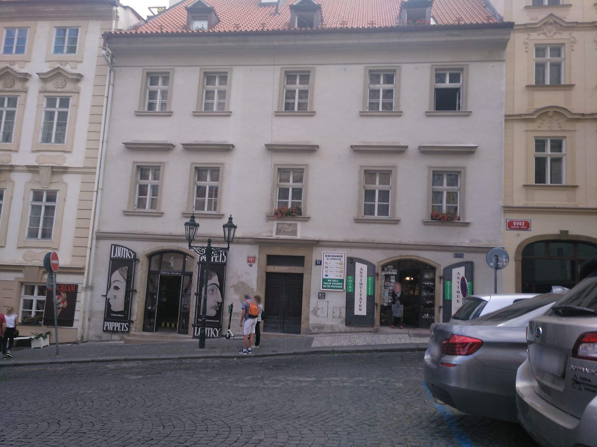Street view near Hotel Golden Star, Malá Strana — © filohipo (CC BY-SA · Mapillary)