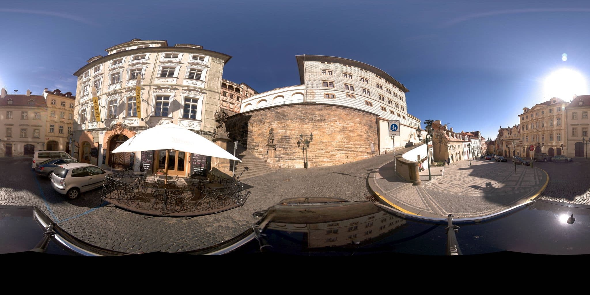 Street view near U Krále Karla, Malá Strana — © jeffreymartin (CC BY-SA · Mapillary)