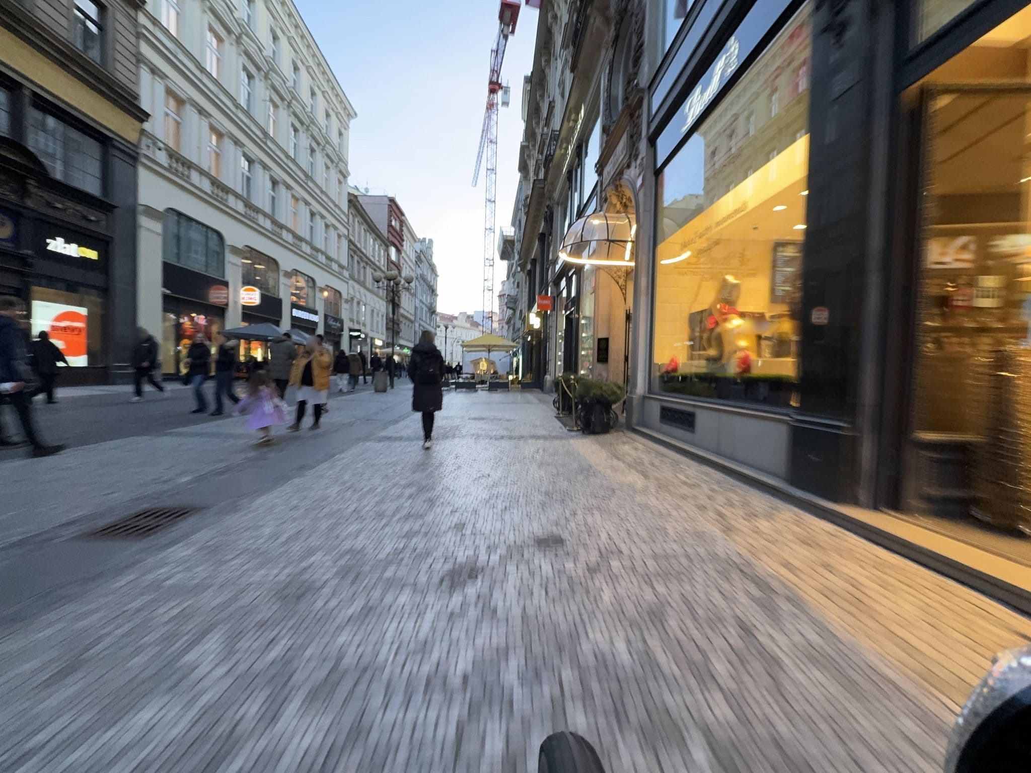 Street view near Liberty, Prague