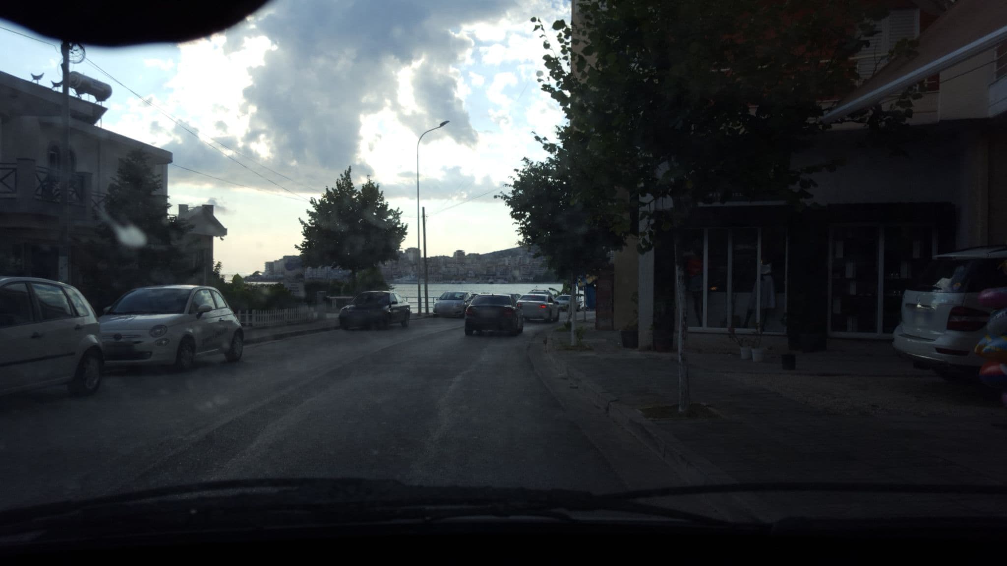 Street view near Hotel Maestral, Sarandë — © denisju_osm (CC BY-SA · Mapillary)