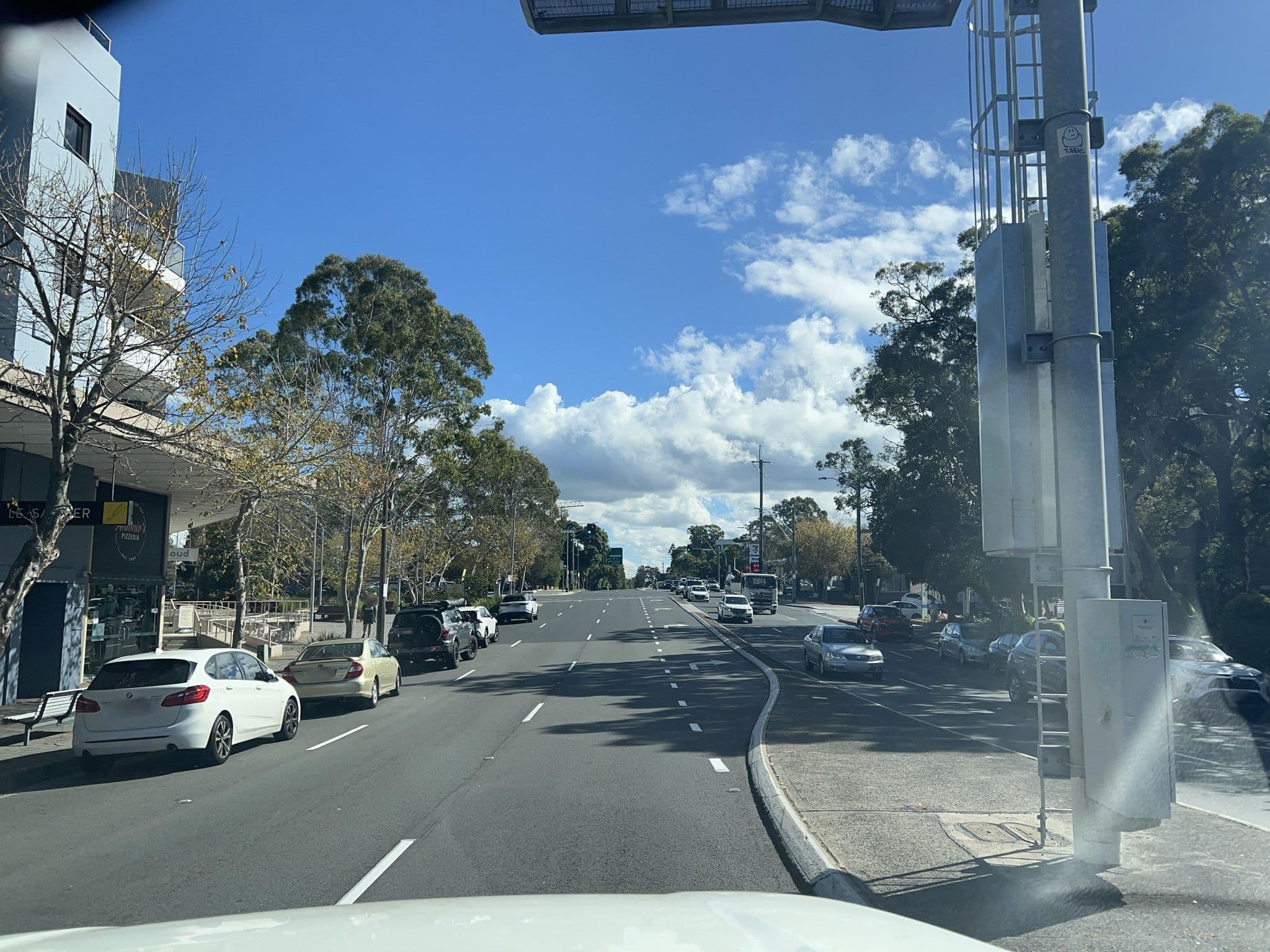 Street view near Southern Cross Bedding, Caringbah — © jlstudio (CC BY-SA · Mapillary)