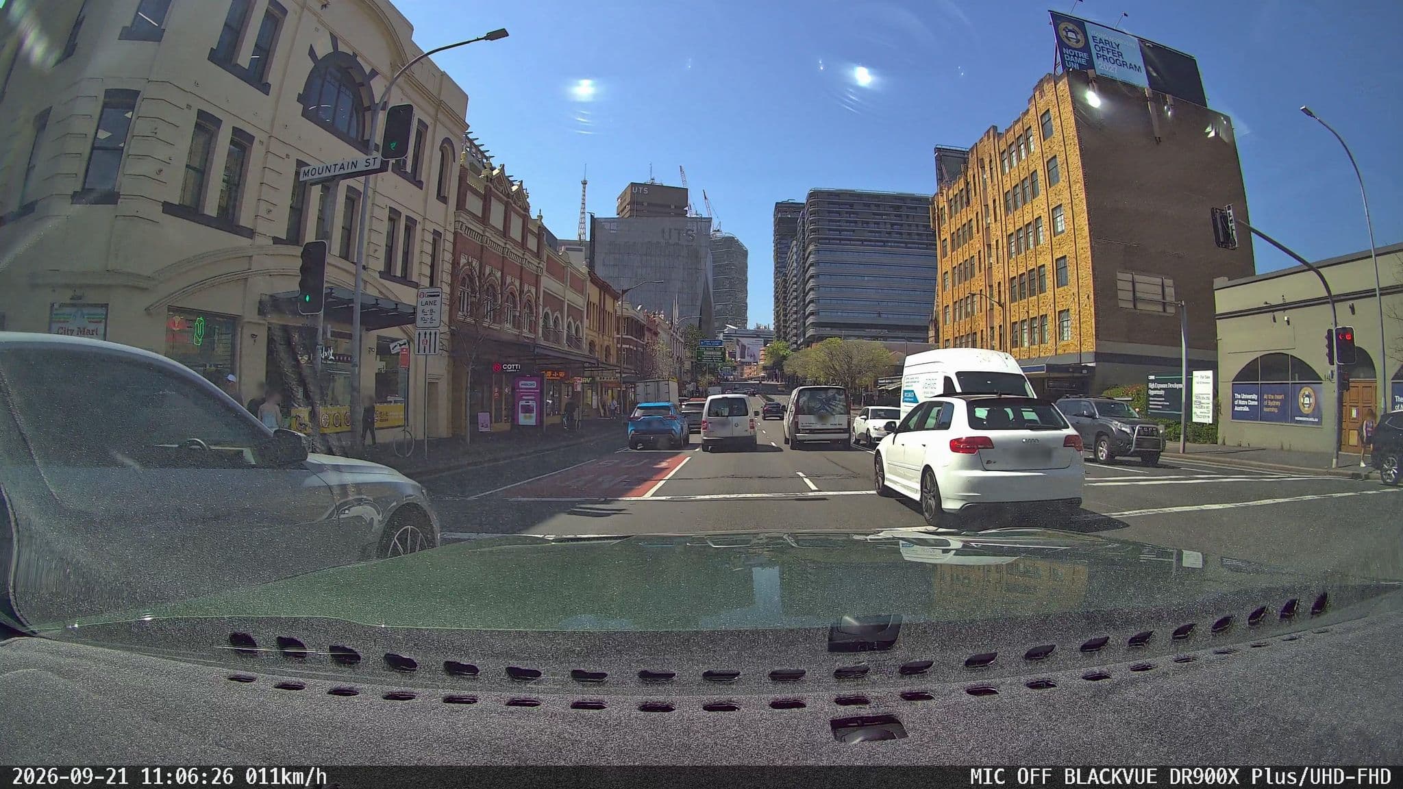 Street view near Australian Traveller Media, Chippendale — © CitrusMapper (CC BY-SA · Mapillary)