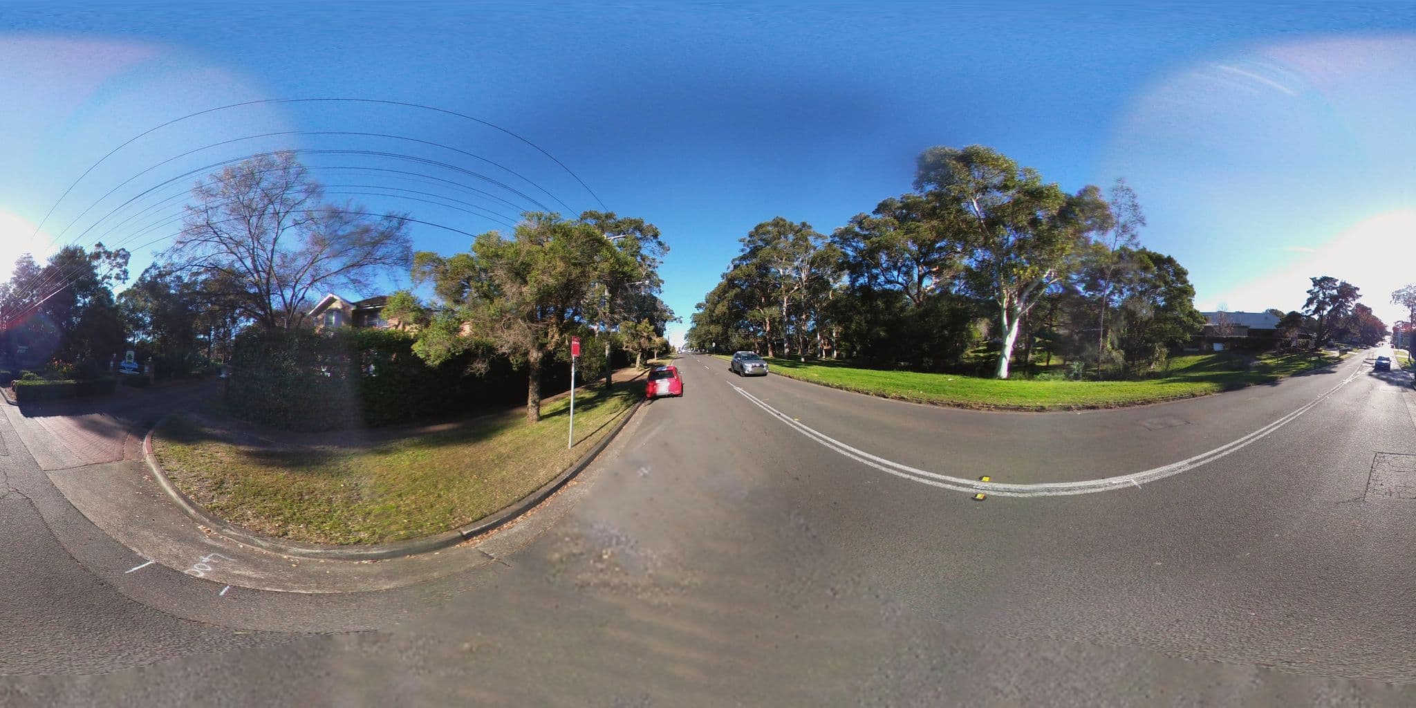 Street view near Callaghan Street Cellars, North Ryde — © aharvey (CC BY-SA · Mapillary)