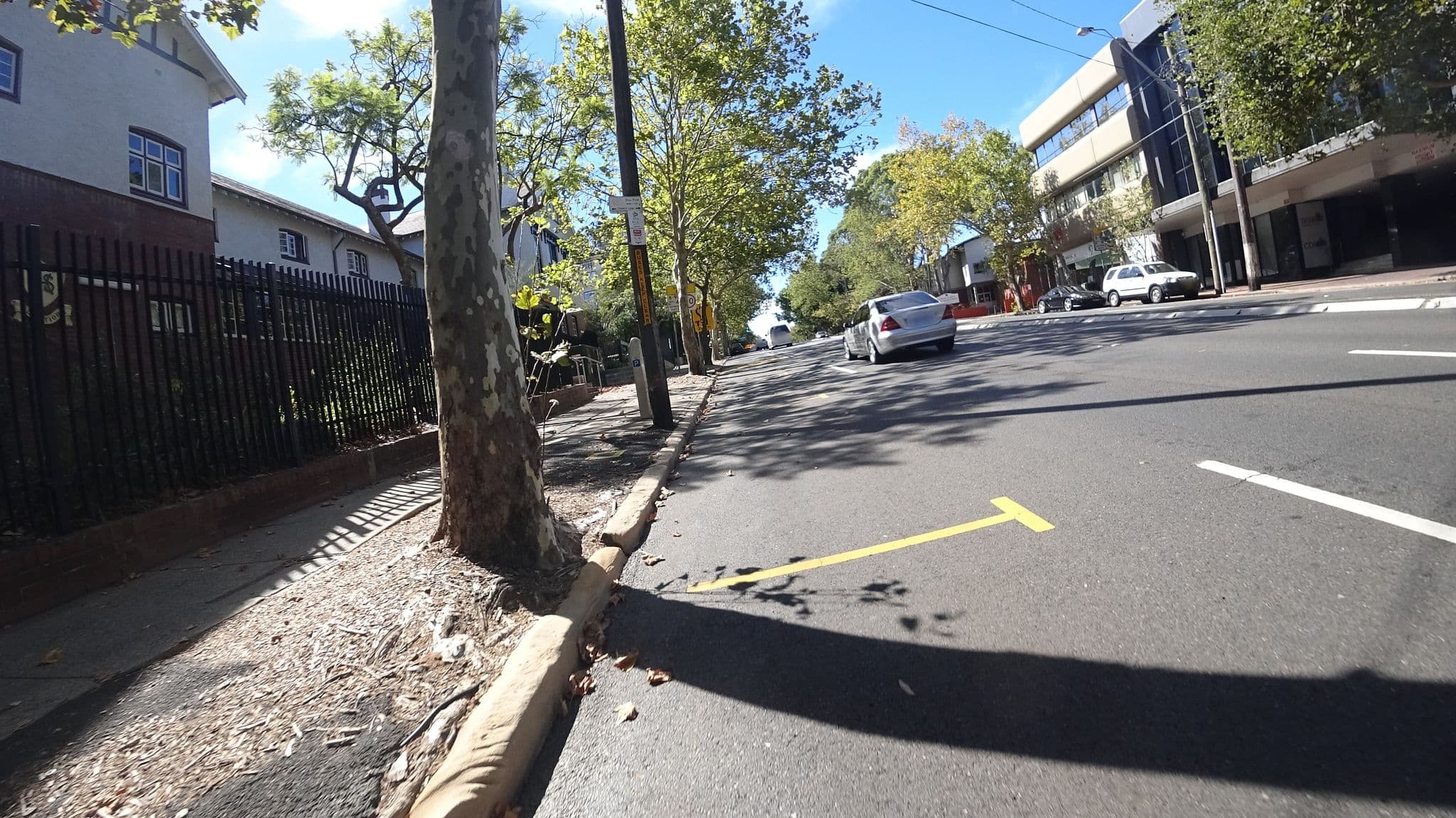 Street view near Ski Travel Headquarters, Crows Nest — © aharvey (CC BY-SA · Mapillary)