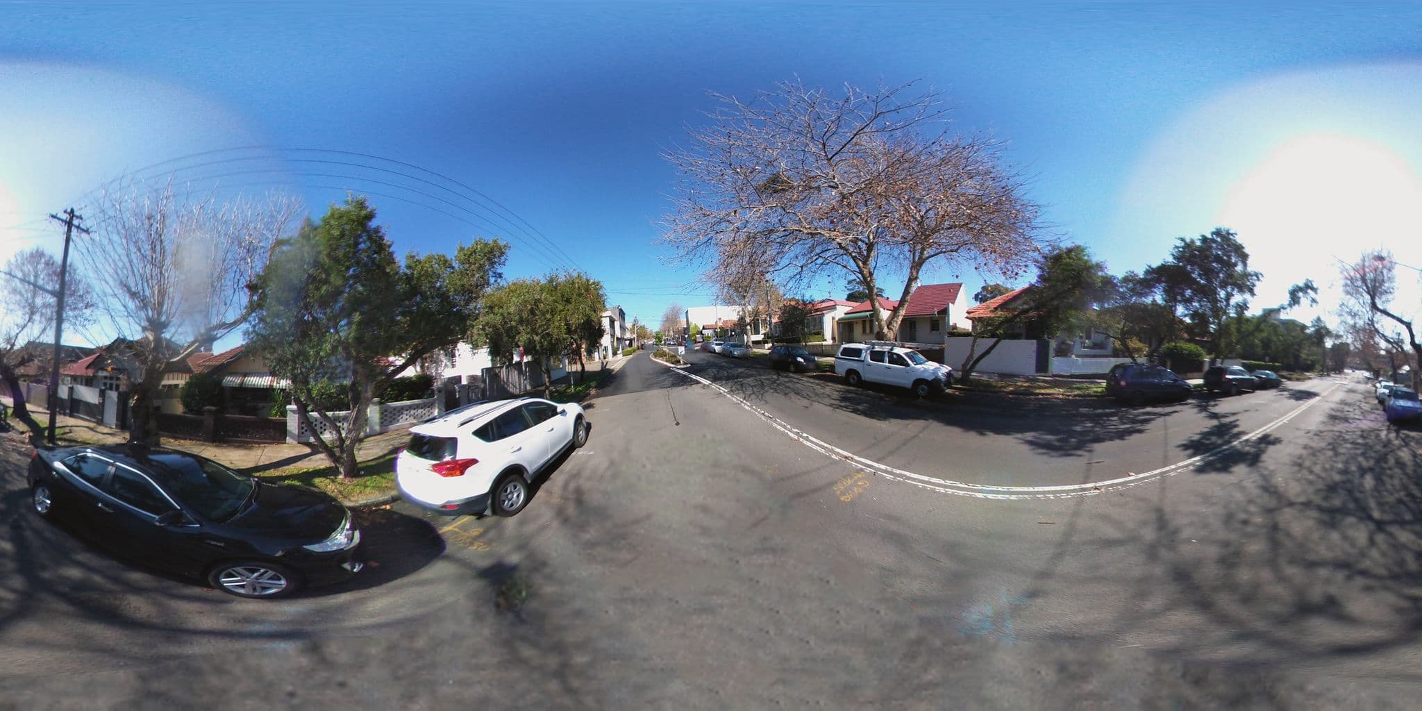 Street view near Crowy B and B, Crows Nest — © aharvey (CC BY-SA · Mapillary)