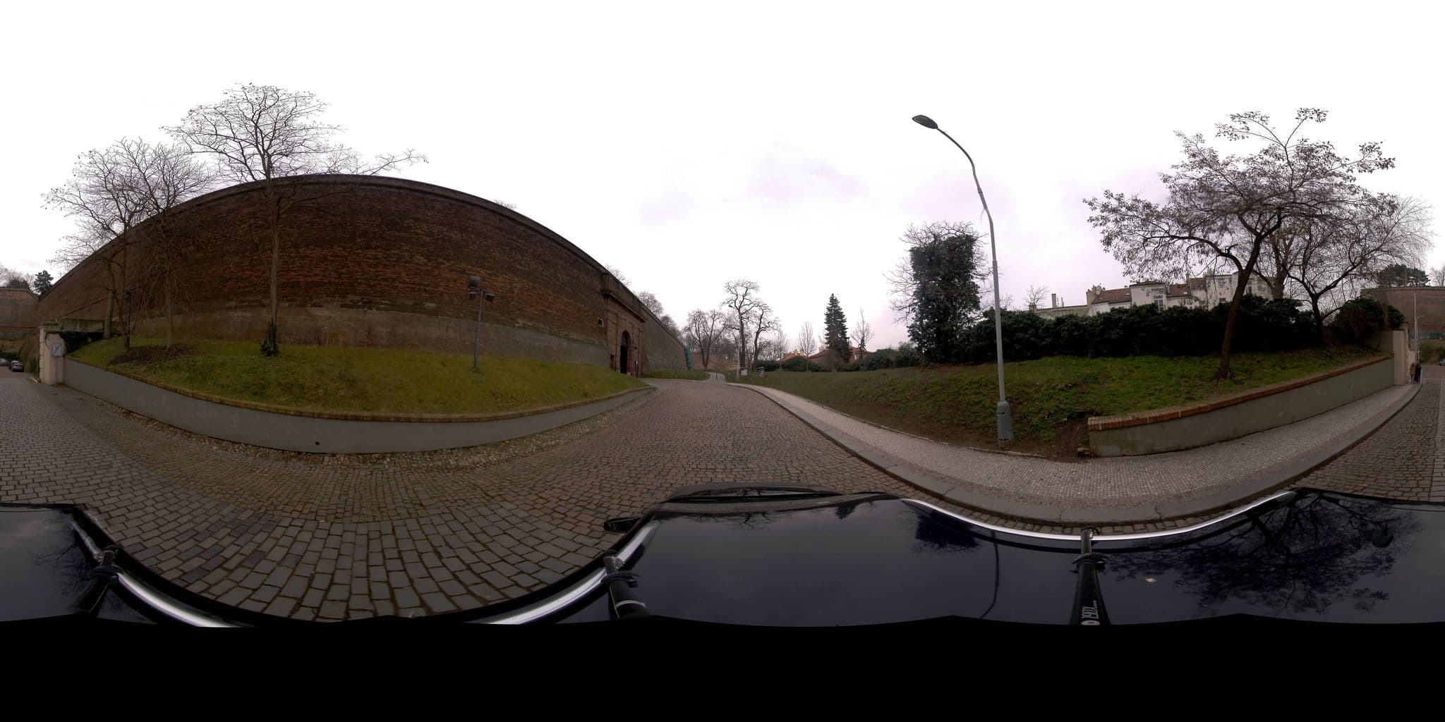 Street view near Apartmán Vyšehrad, Vyšehrad — © jeffreymartin (CC BY-SA · Mapillary)
