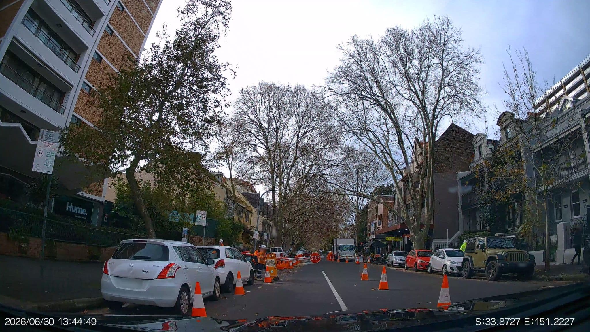 Street view near Zing Backpackers, Woolloomooloo — © aHS (CC BY-SA · Mapillary)