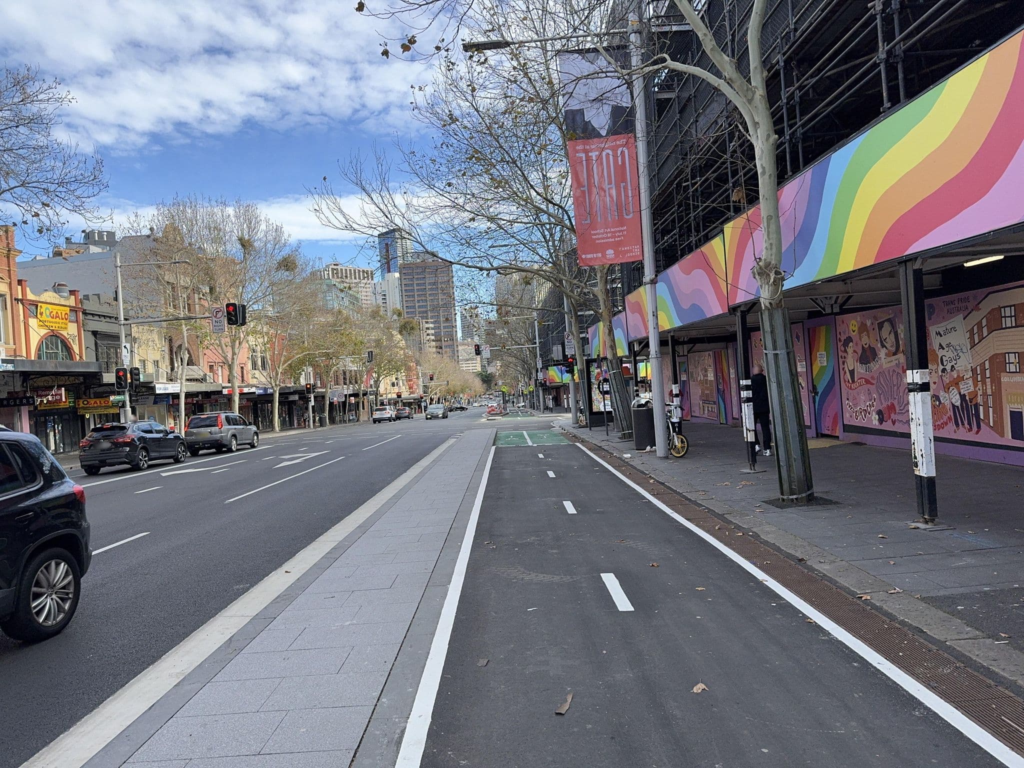 Street view near Carousel Bar & Ballroom, Darlinghurst — © jakecopp (CC BY-SA · Mapillary)