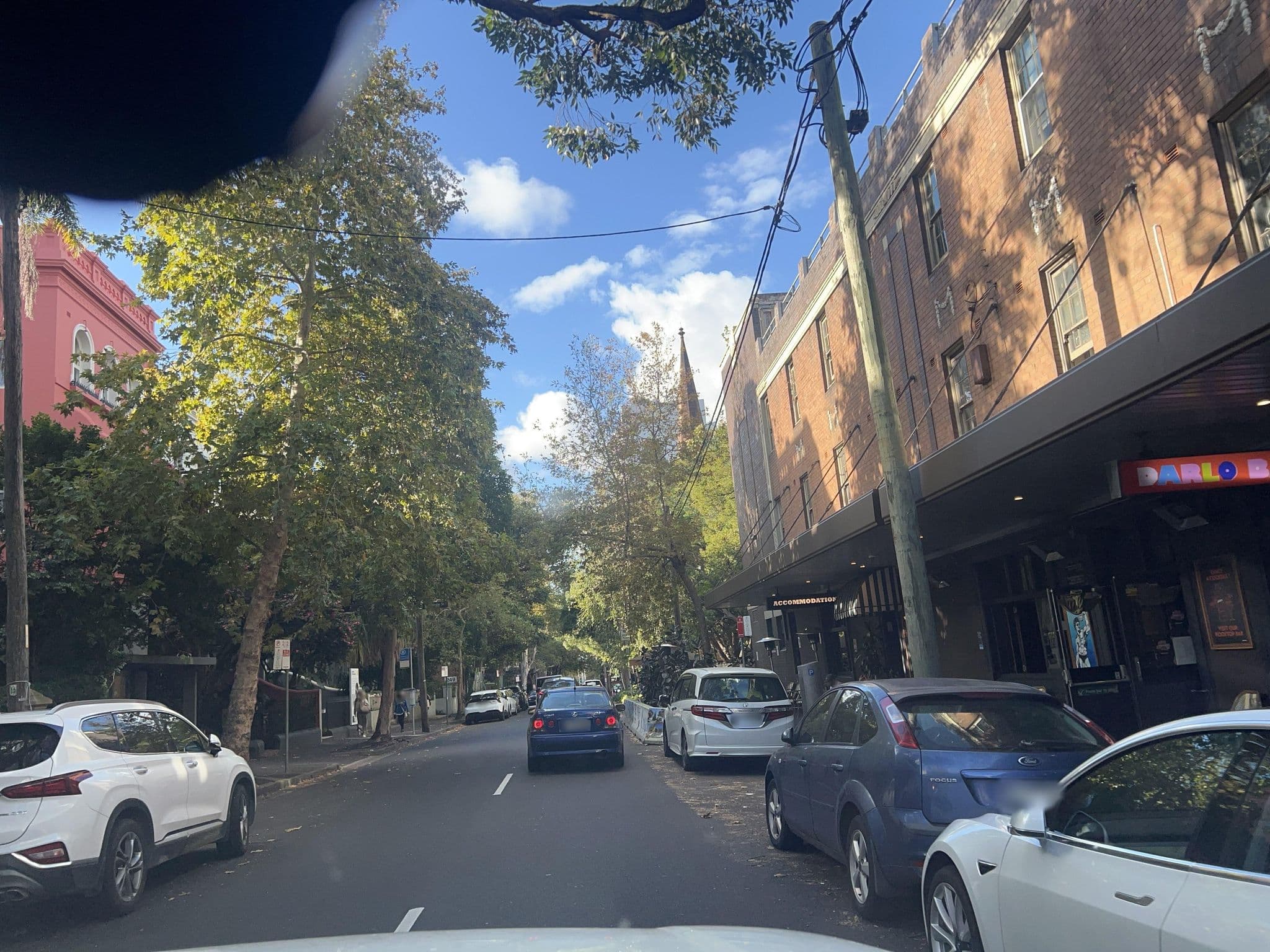 Street view near Sydney Star Hostel, Darlinghurst — © jlstudio (CC BY-SA · Mapillary)