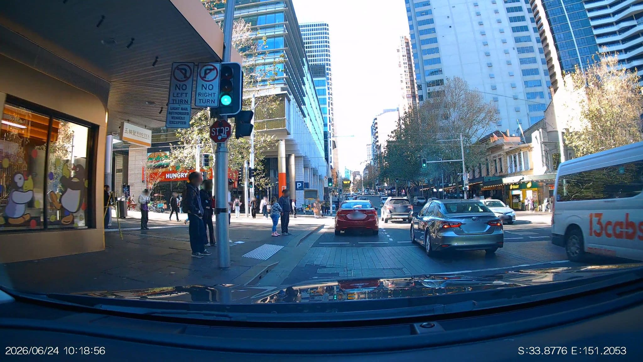 Street view near Tiger Hostel Sydney, Haymarket — © aHS (CC BY-SA · Mapillary)