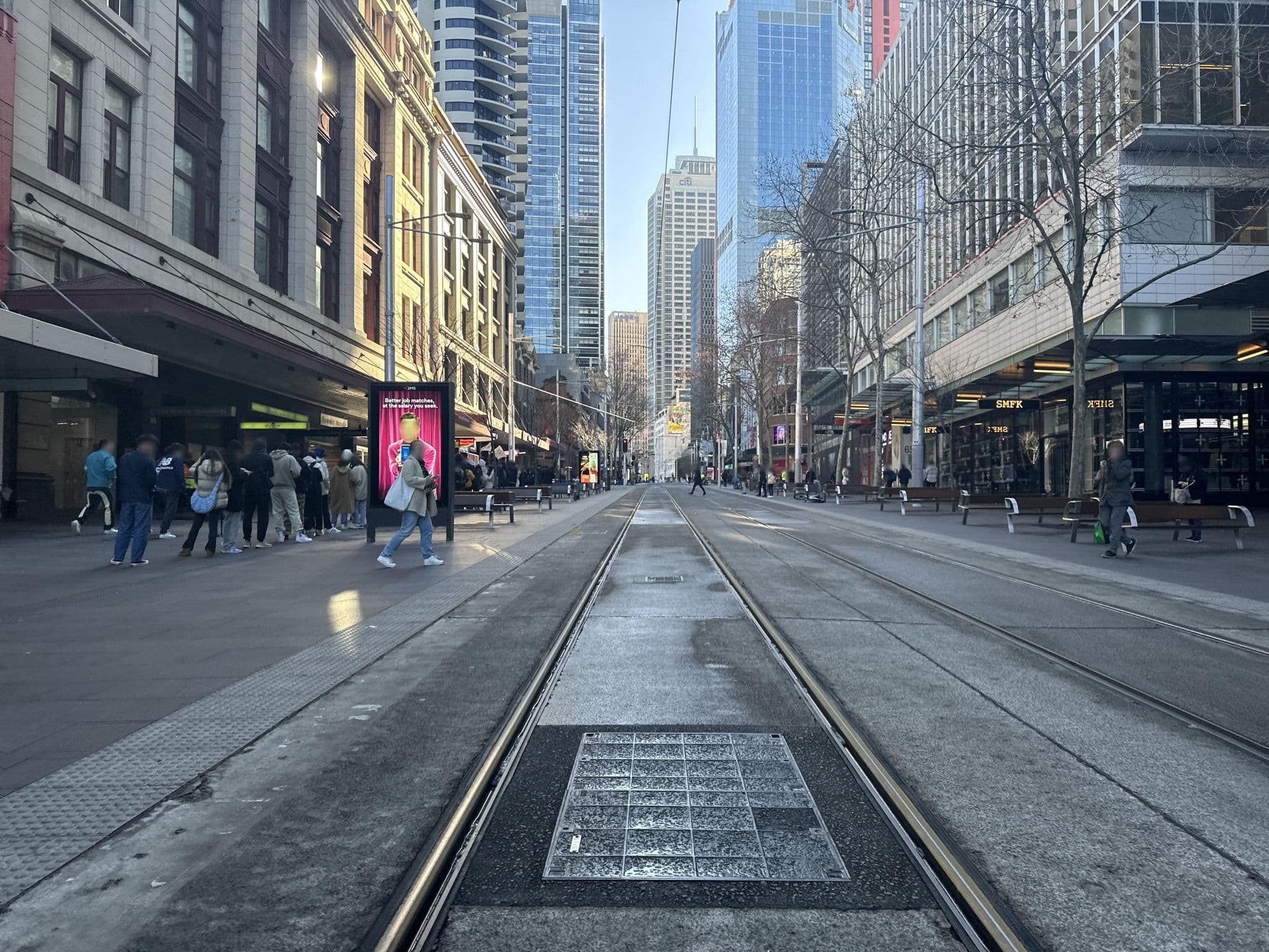 Street view near The Bellerive Suite Room 2143, Haymarket — © jakecopp (CC BY-SA · Mapillary)