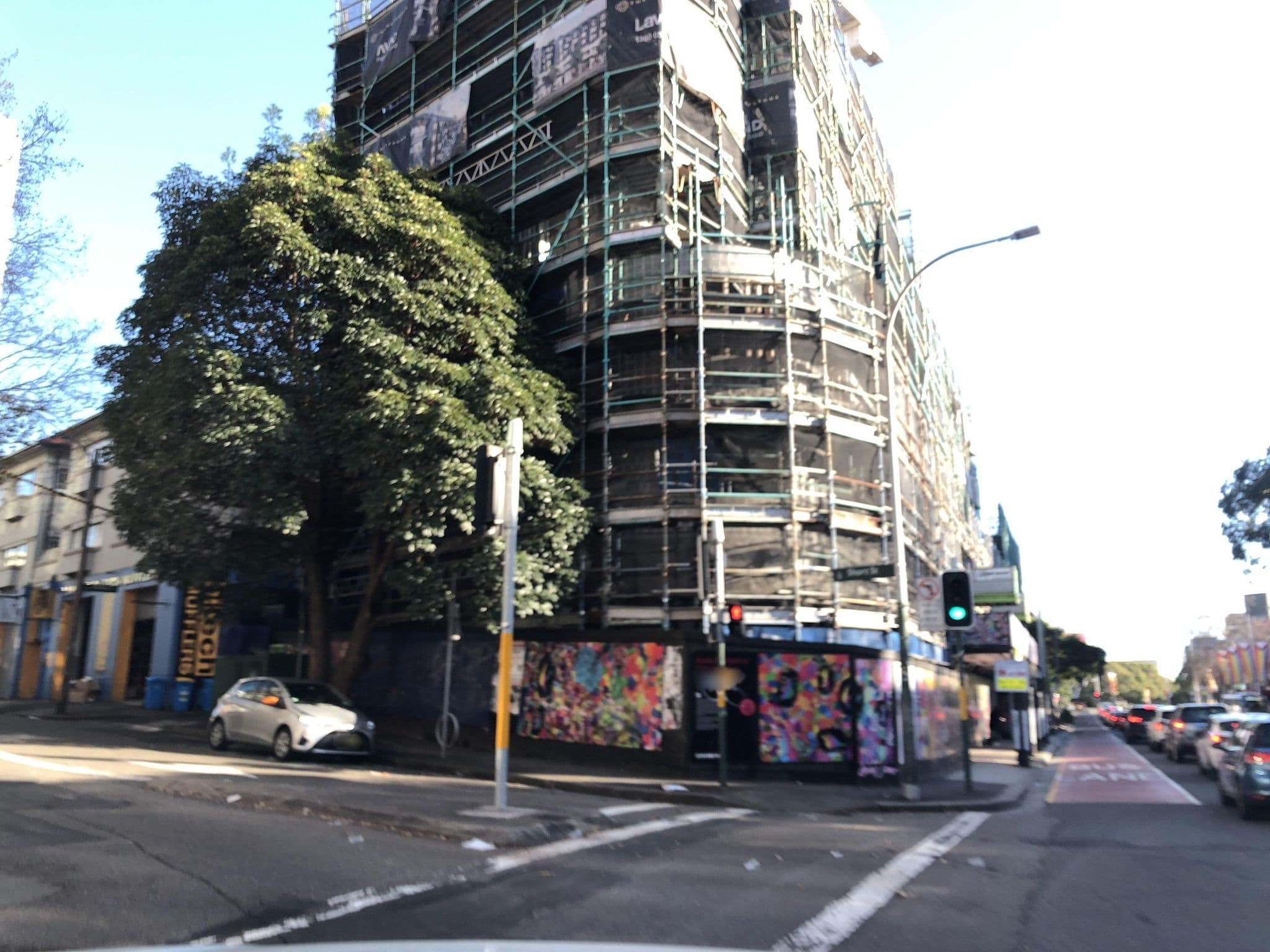 Street view near Furnished Property Flinders Street, Darlinghurst — © jlstudio (CC BY-SA · Mapillary)