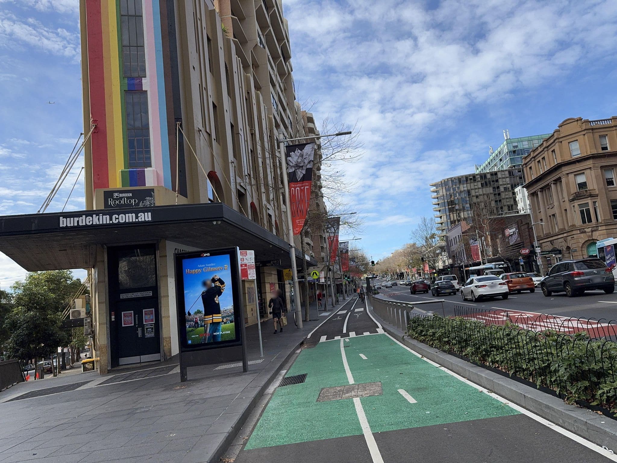 Street view near Apartment Hotel - The 150 Apartments, Darlinghurst — © jakecopp (CC BY-SA · Mapillary)