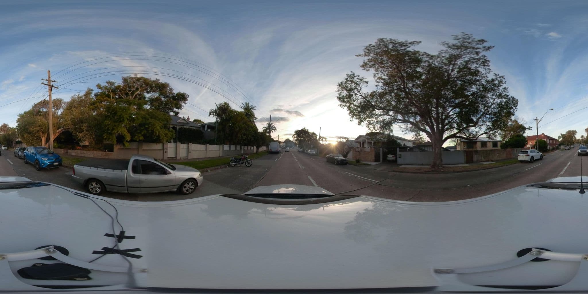 Street view near Bougainvilleas Bed and Breakfast, Fairlight — © radiotrefoil (CC BY-SA · Mapillary)