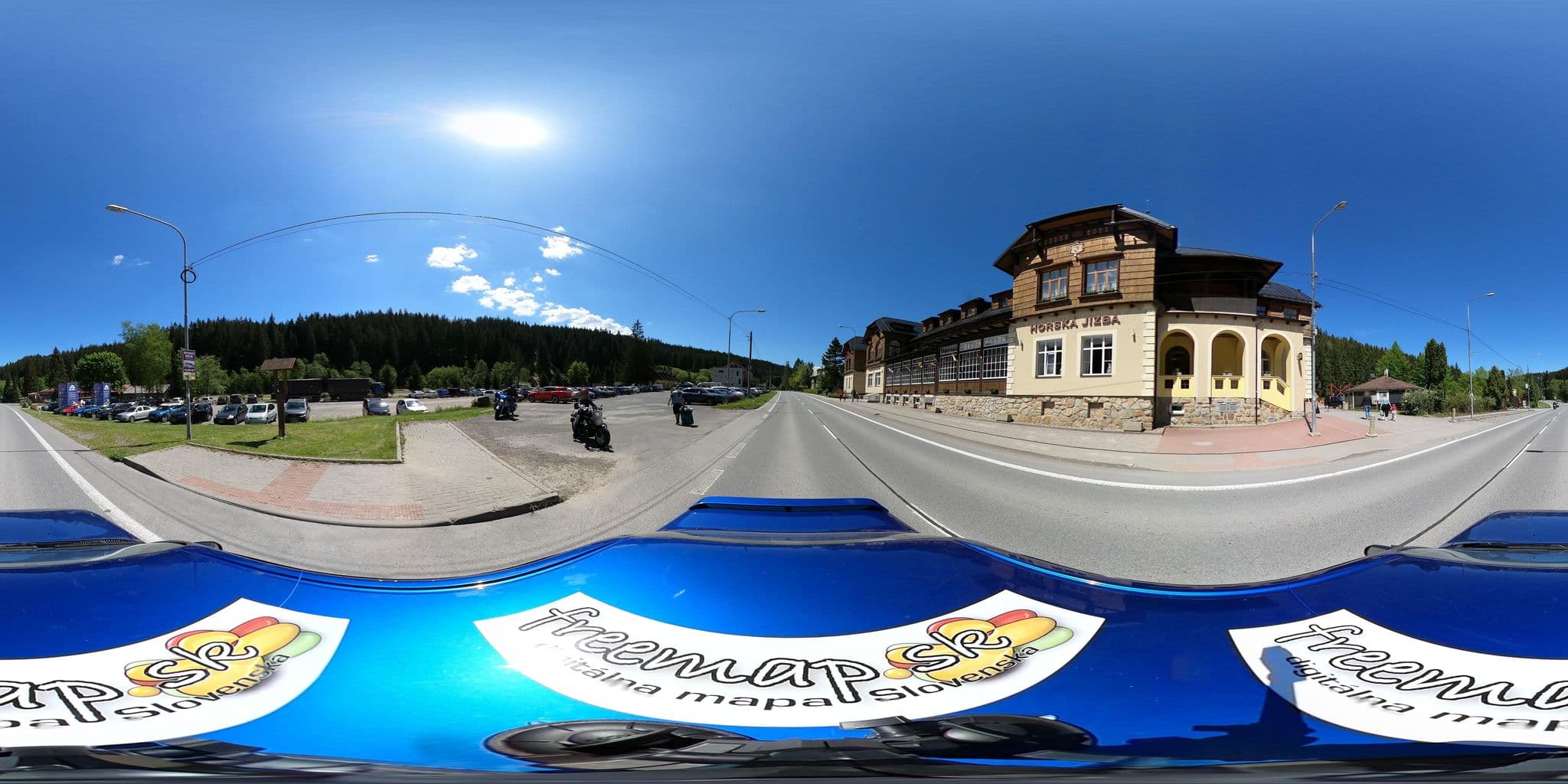 Street view near Hotel Bauer, Ostravice — © t_ja (CC BY-SA · Mapillary)