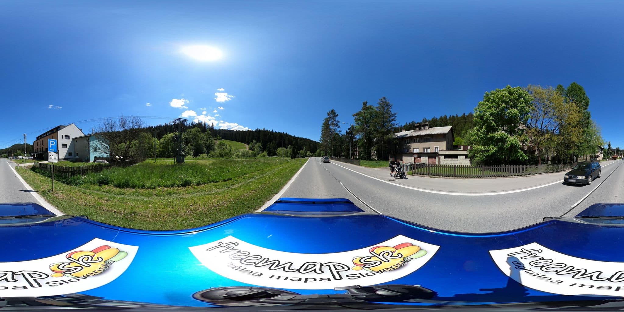 Street view near ubytovací zařízení SOŠ Frýdek-Místek, Ostravice — © t_ja (CC BY-SA · Mapillary)