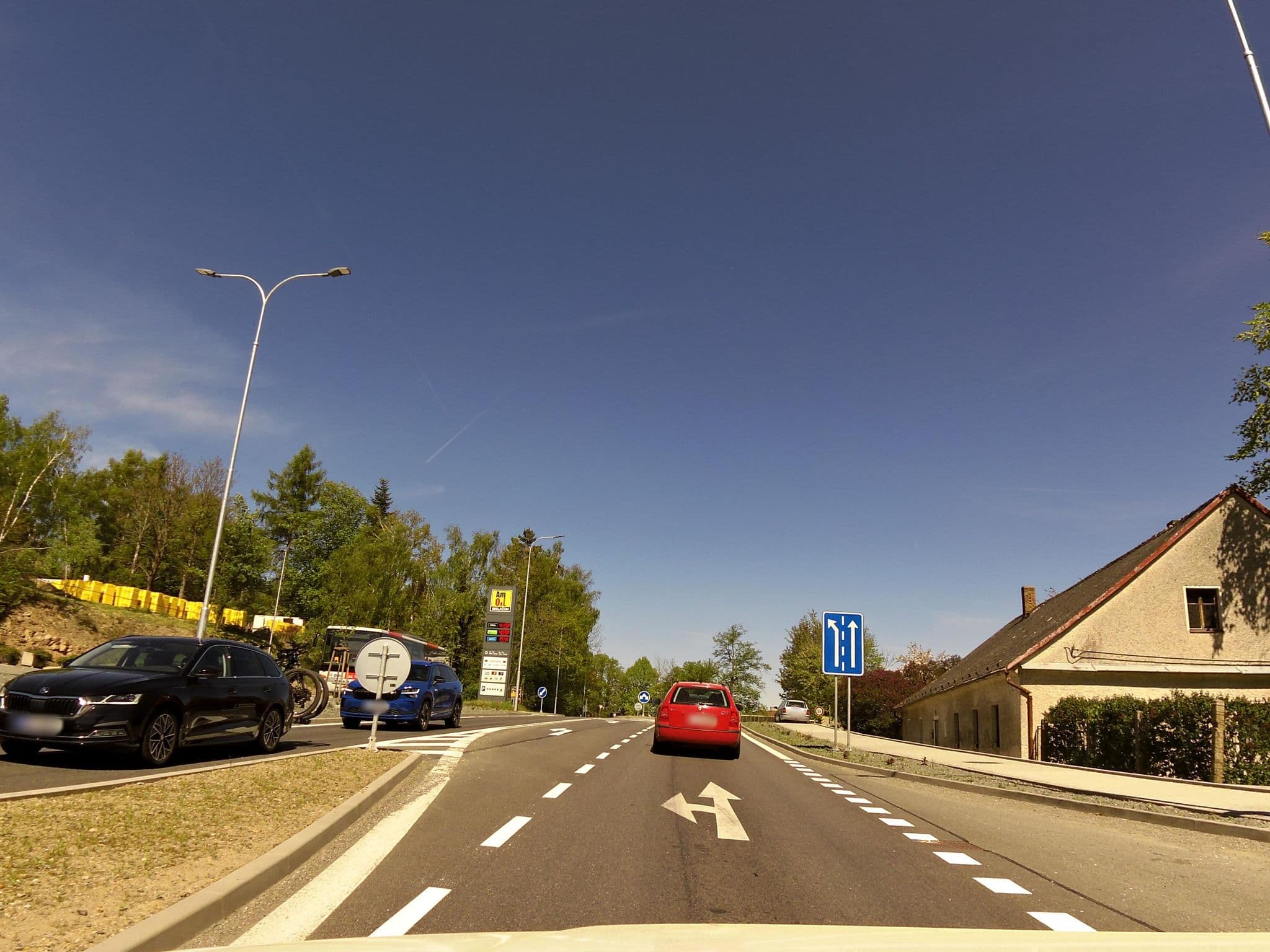 Street view near Hotel Česká Sibiř, Votice — © fell3 (CC BY-SA · Mapillary)