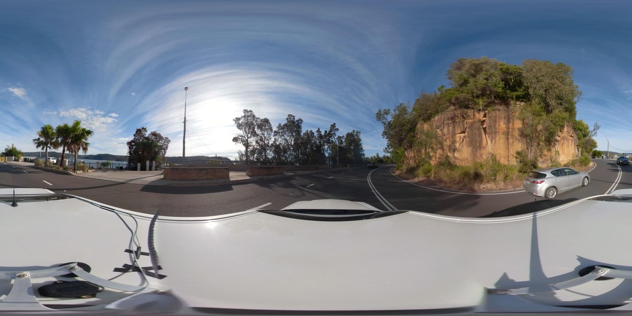 Street view near Waratah Beach House, Bilgola Plateau — © radiotrefoil (CC BY-SA · Mapillary)