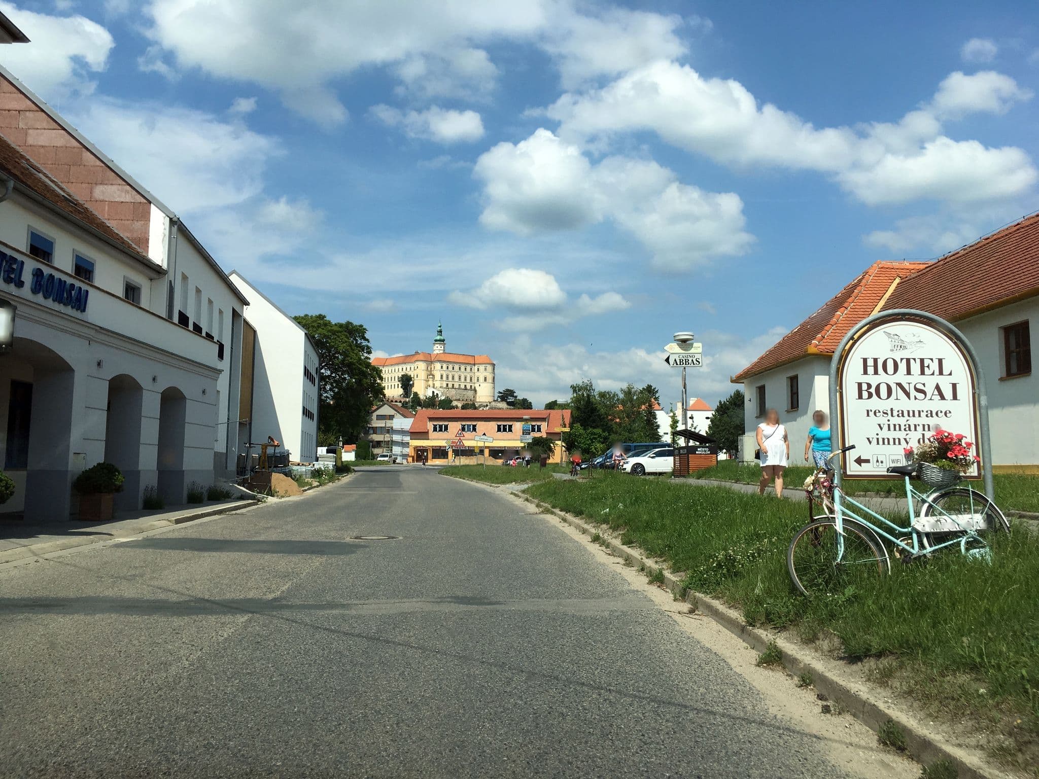 Street view near Hotel Bonsai, Mikulov — © istefanos (CC BY-SA · Mapillary)