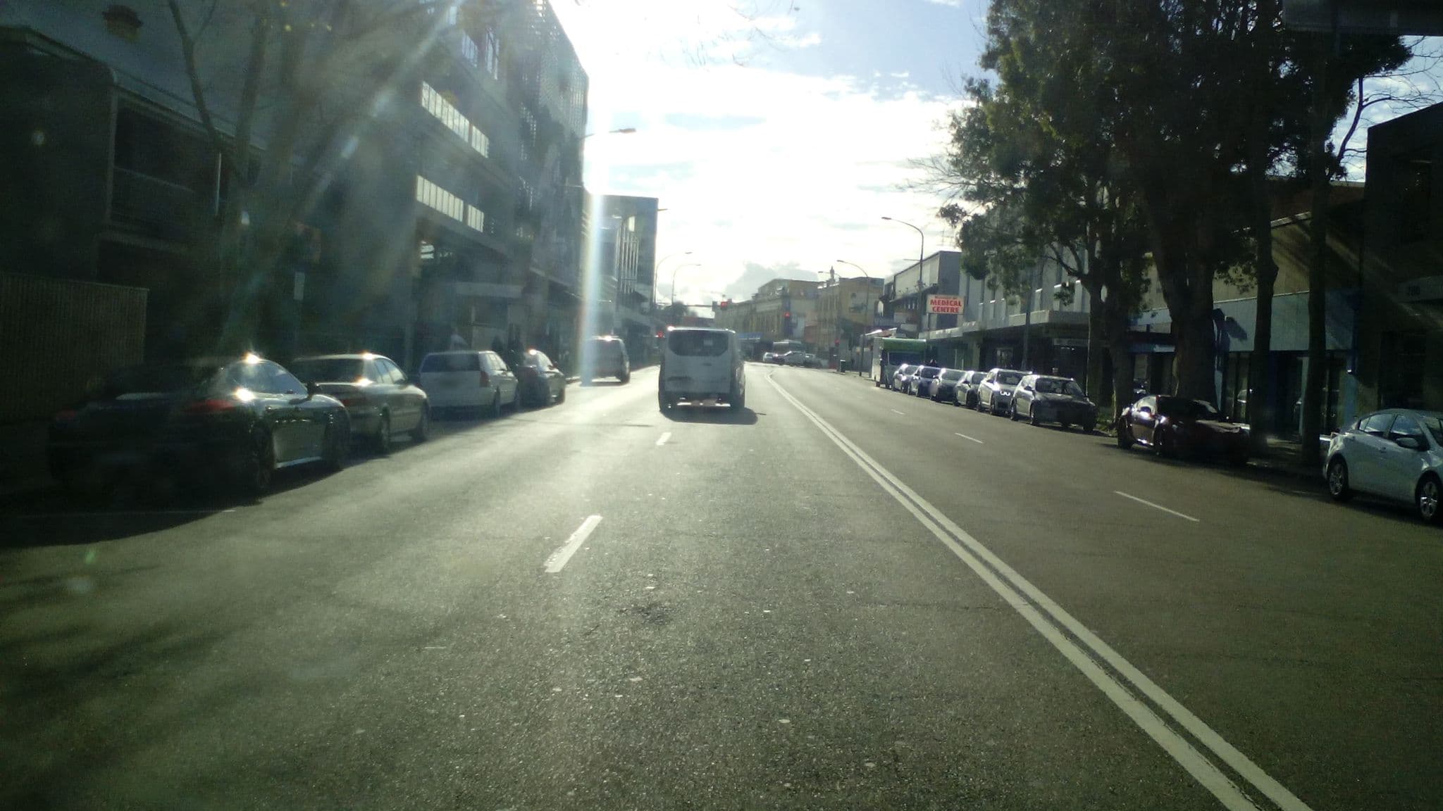 Street view near Accommodation Around Newcastle, Cooks Hill — © marki (CC BY-SA · Mapillary)