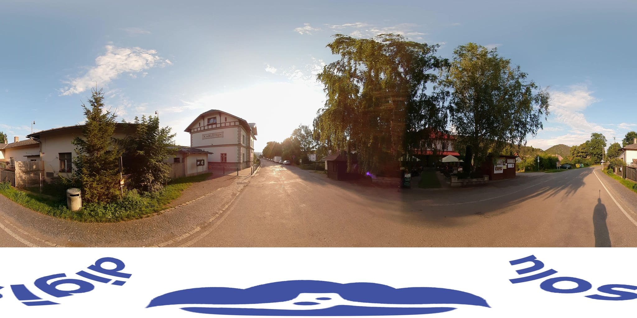 Street view near Penzion Karlštejn, Řevnice — © ZdenekzDigisolu (CC BY-SA · Mapillary)