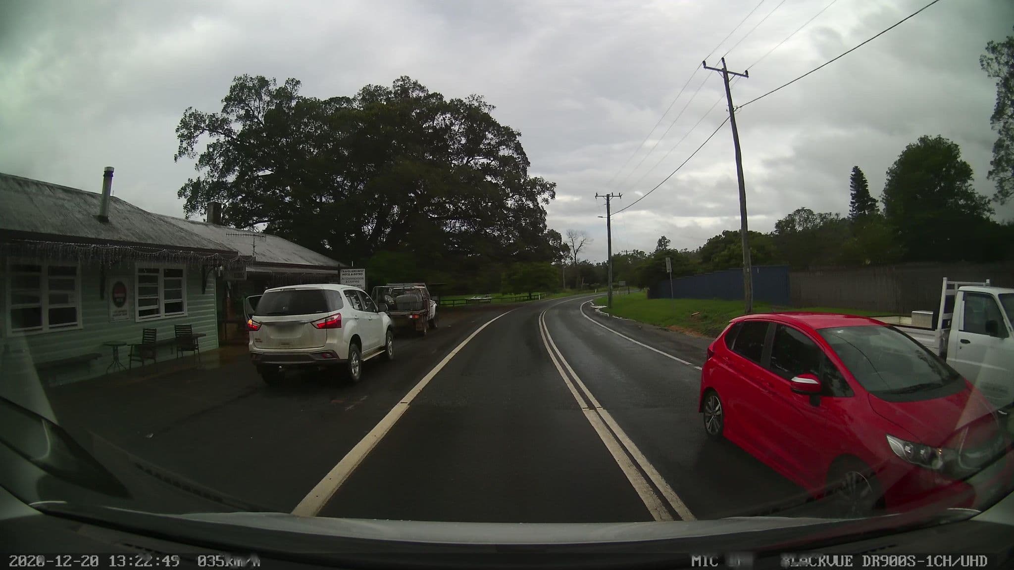 Street view near Long Flat-Travellers Rest Hotel, Wauchope — © bob3bob3 (CC BY-SA · Mapillary)