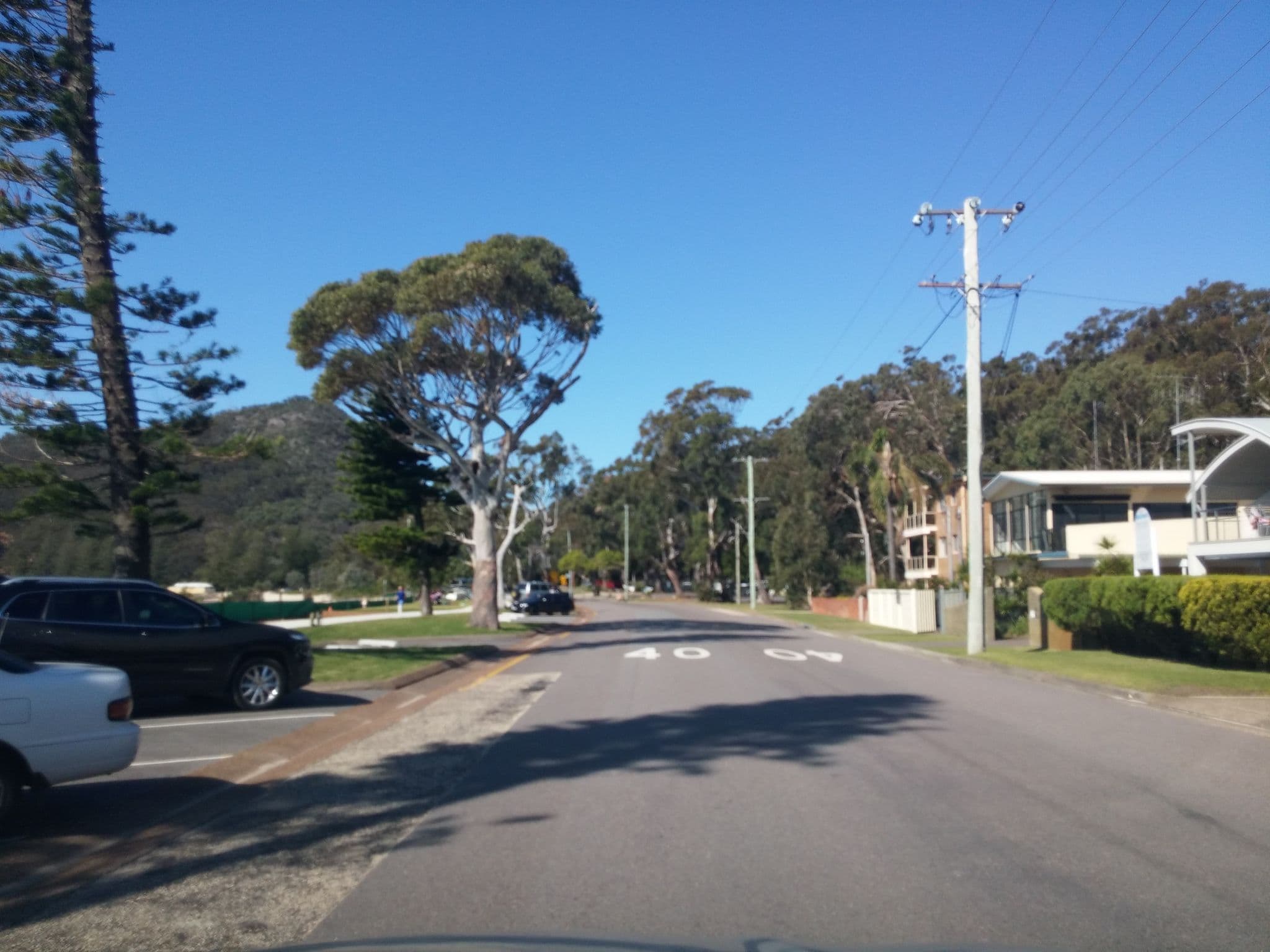 Street view near Santa Catalina, Shoal Bay — © nigelramsay (CC BY-SA · Mapillary)