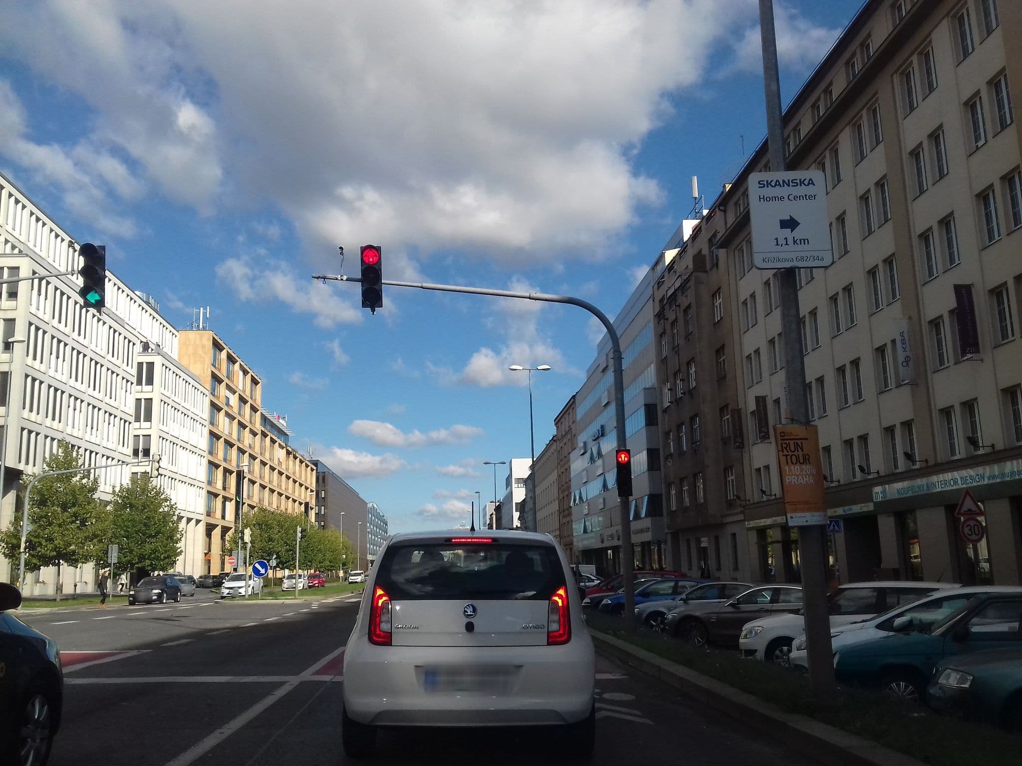 Street view near Residence 44, Karlín — © hodkowicz (CC BY-SA · Mapillary)