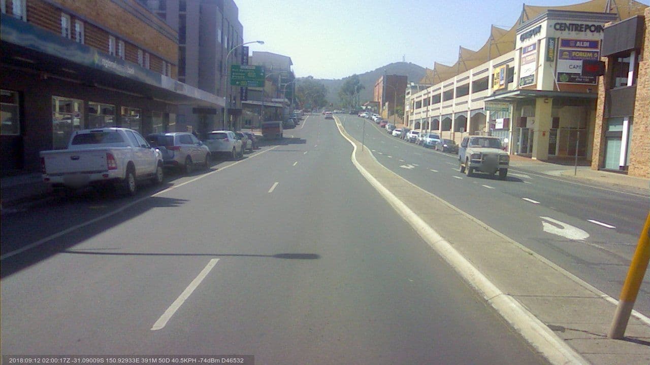 Street view near CH on Peel, Tamworth — © bob3bob3 (CC BY-SA · Mapillary)