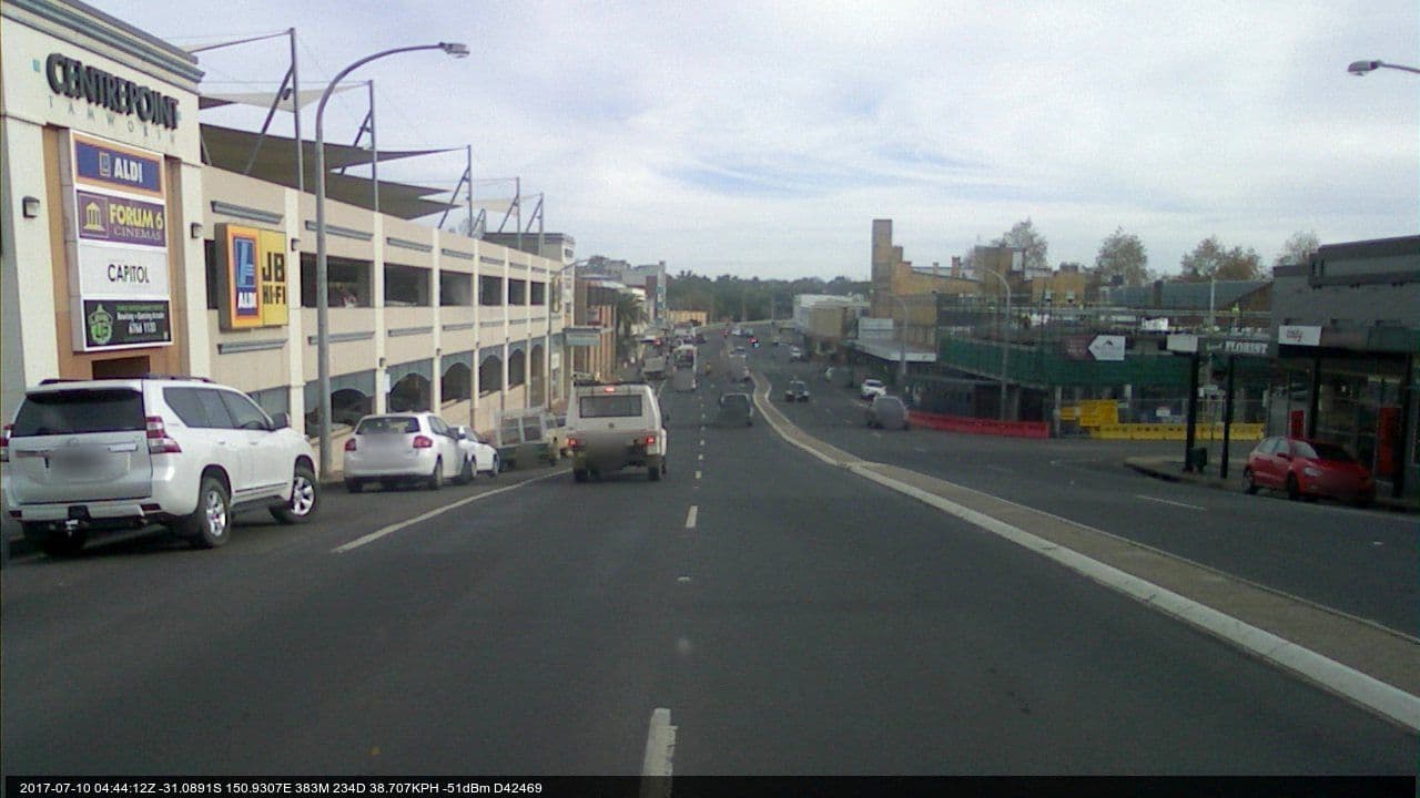 Street view near Powerhouse Tamworth, Tamworth — © bob3bob3 (CC BY-SA · Mapillary)
