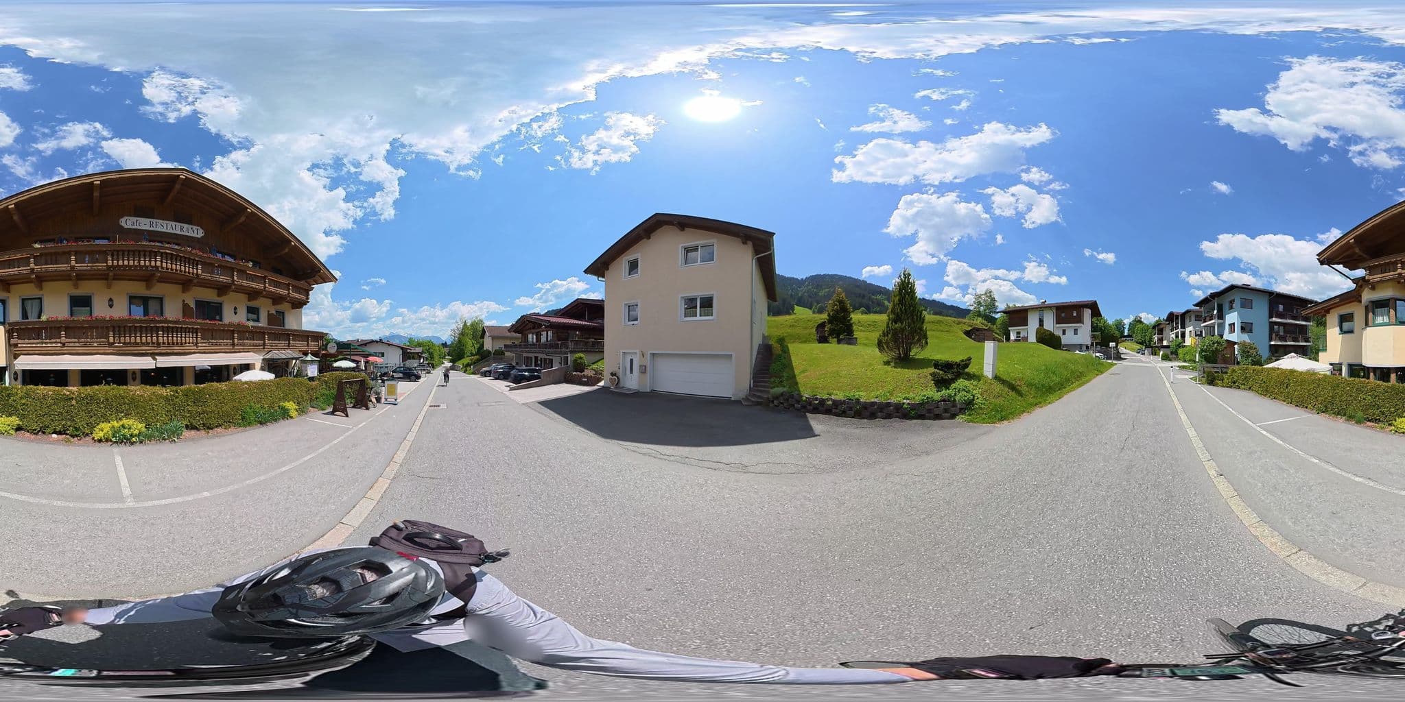 Street view near Alexandra, Ellmau