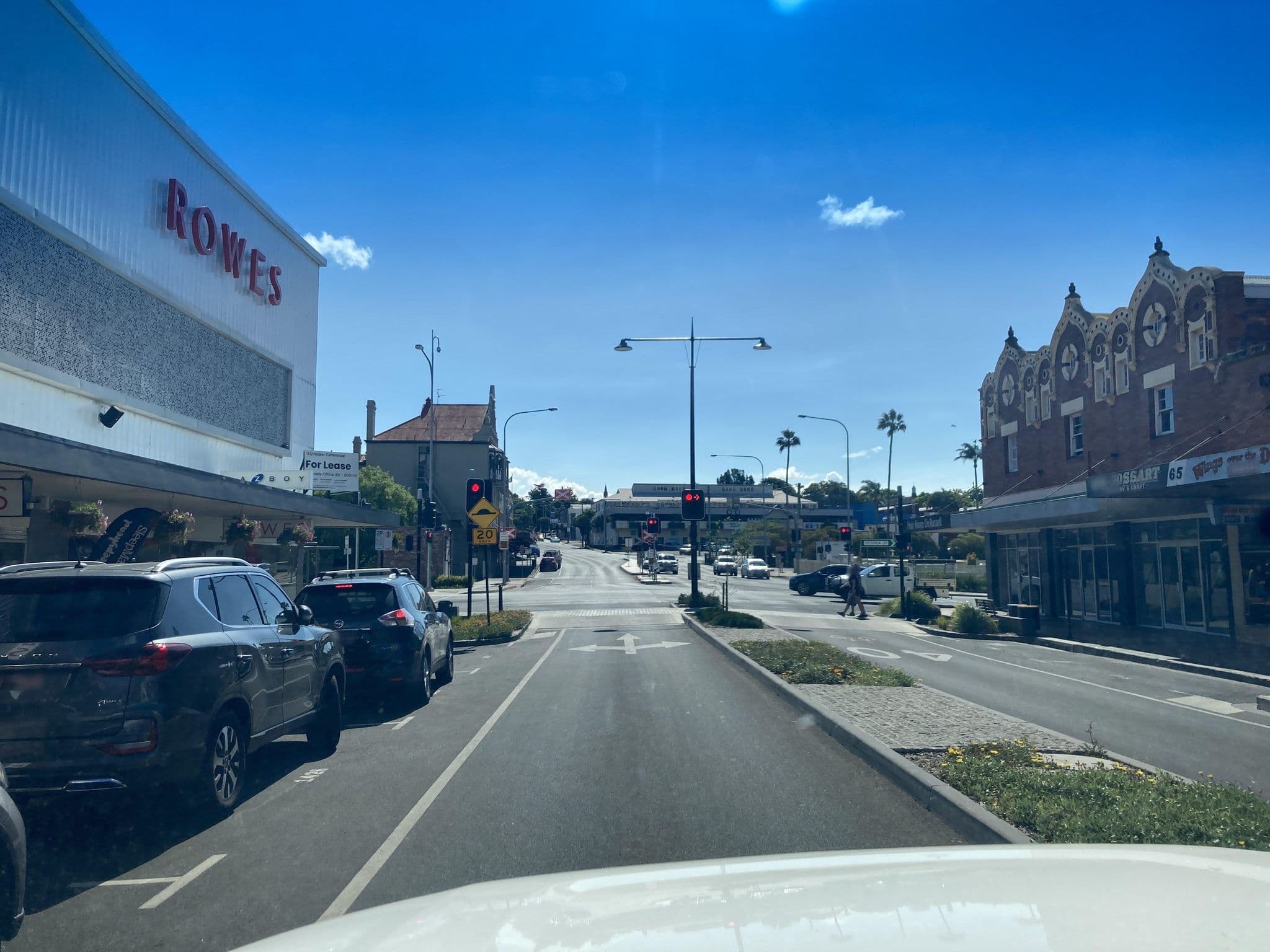 Street view near National Hotel, Toowoomba — © Tristo (CC BY-SA · Mapillary)
