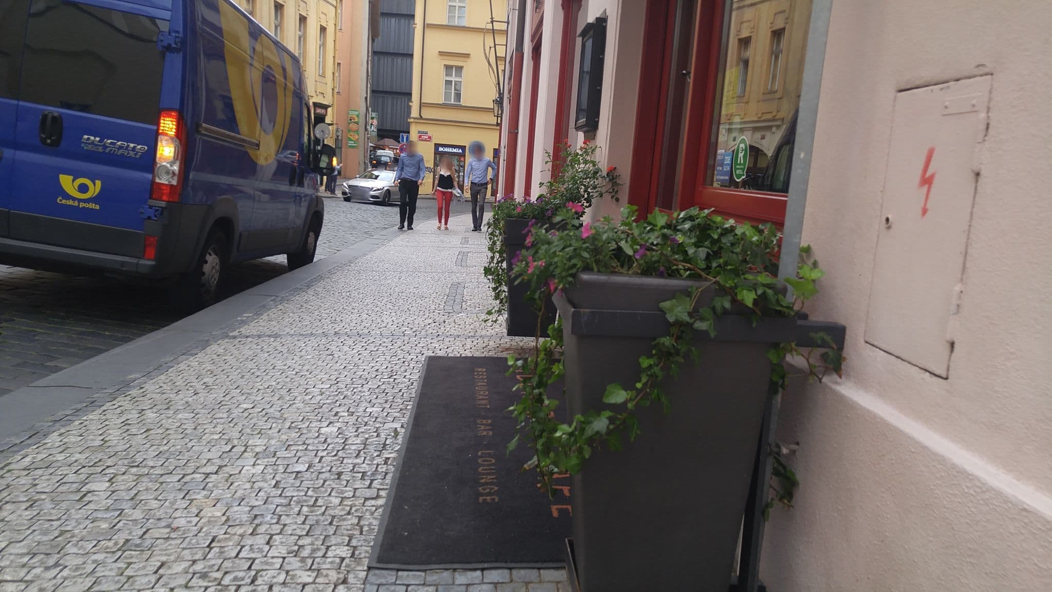 Street view near Buddha Bar Hotel Prague, Prague