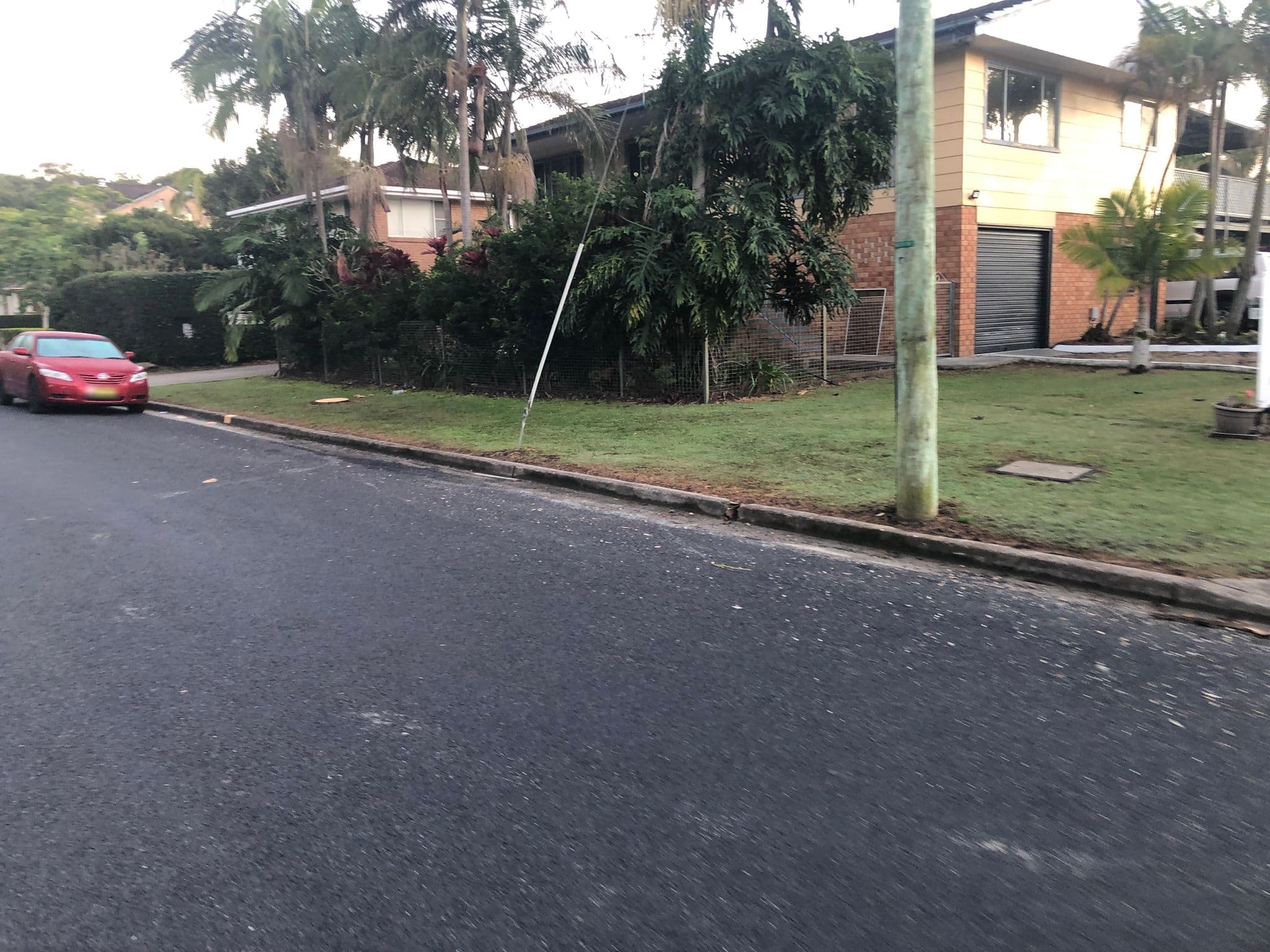 Street view near Park Beach Cabins, Coffs Harbour — © nicholsp (CC BY-SA · Mapillary)