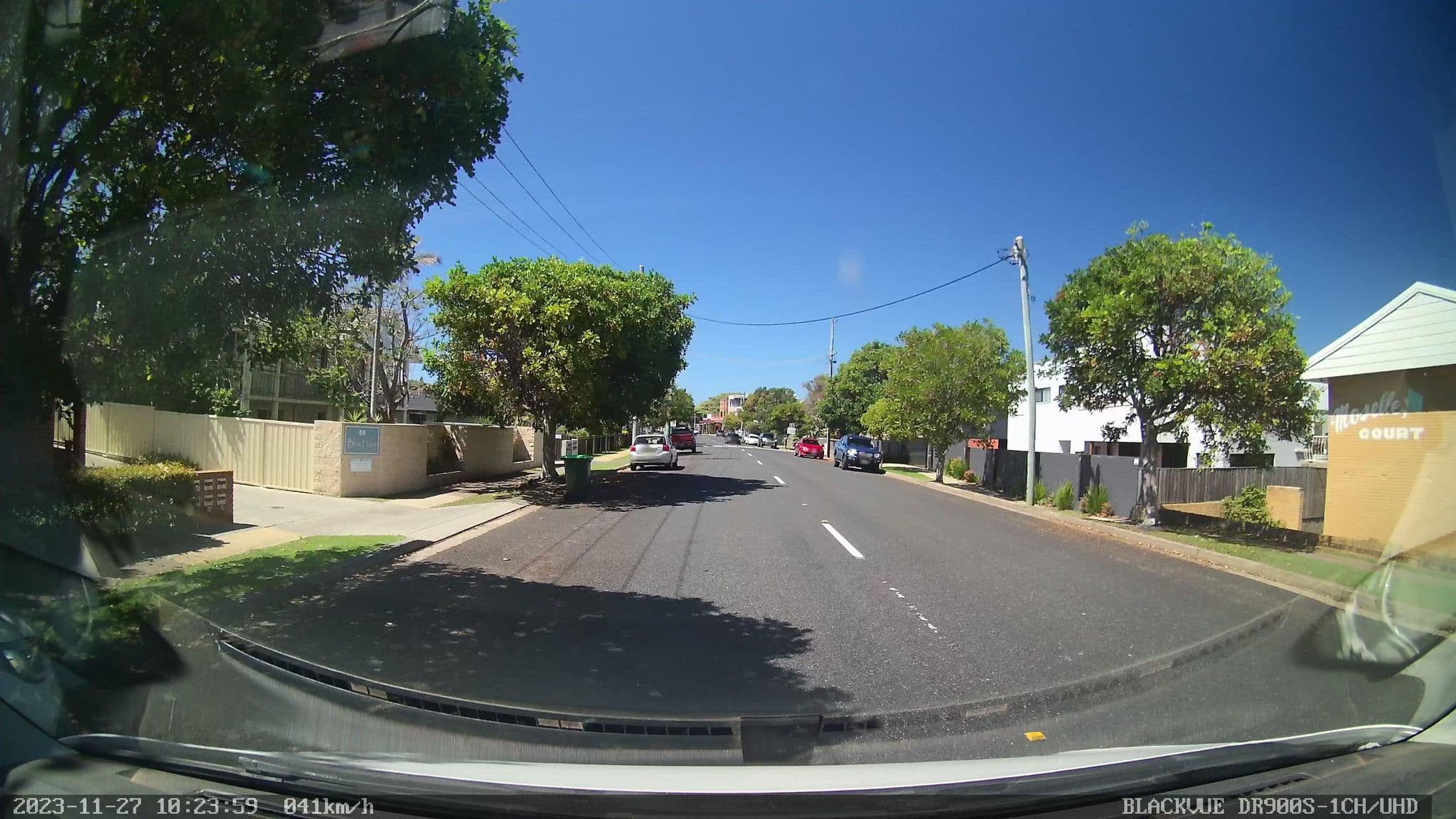 Street view near Blue Haze Holiday Apartments, Sawtell — © bob3bob3 (CC BY-SA · Mapillary)